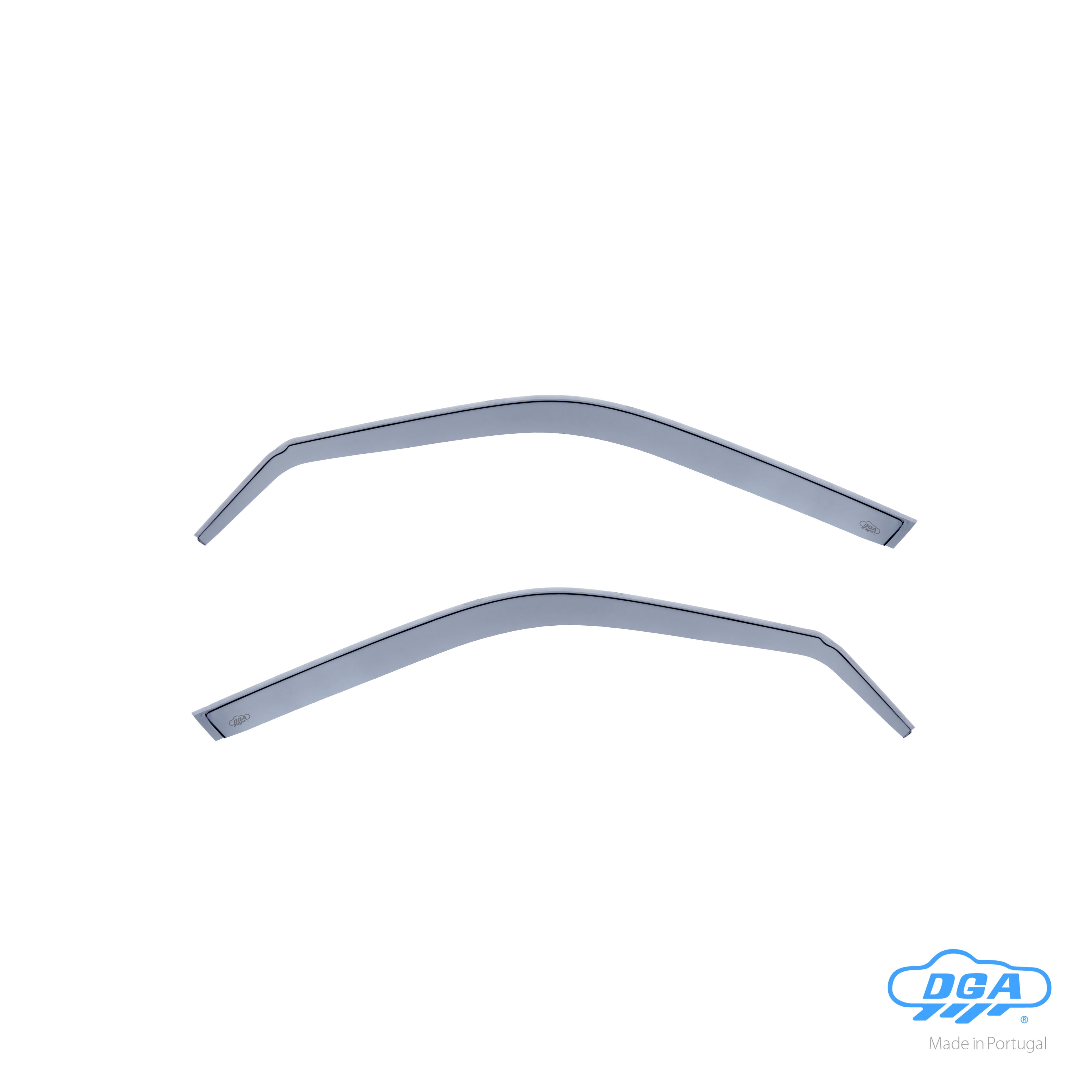 Set deflettori aria anteriori ad incastro, tipo lungo - compatibile per Citroen Xsara Coupè (03/98>12/04)