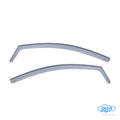 Set deflettori aria anteriori ad incastro, tipo lungo - compatibile per Citroen C2 (10/03>03/10)