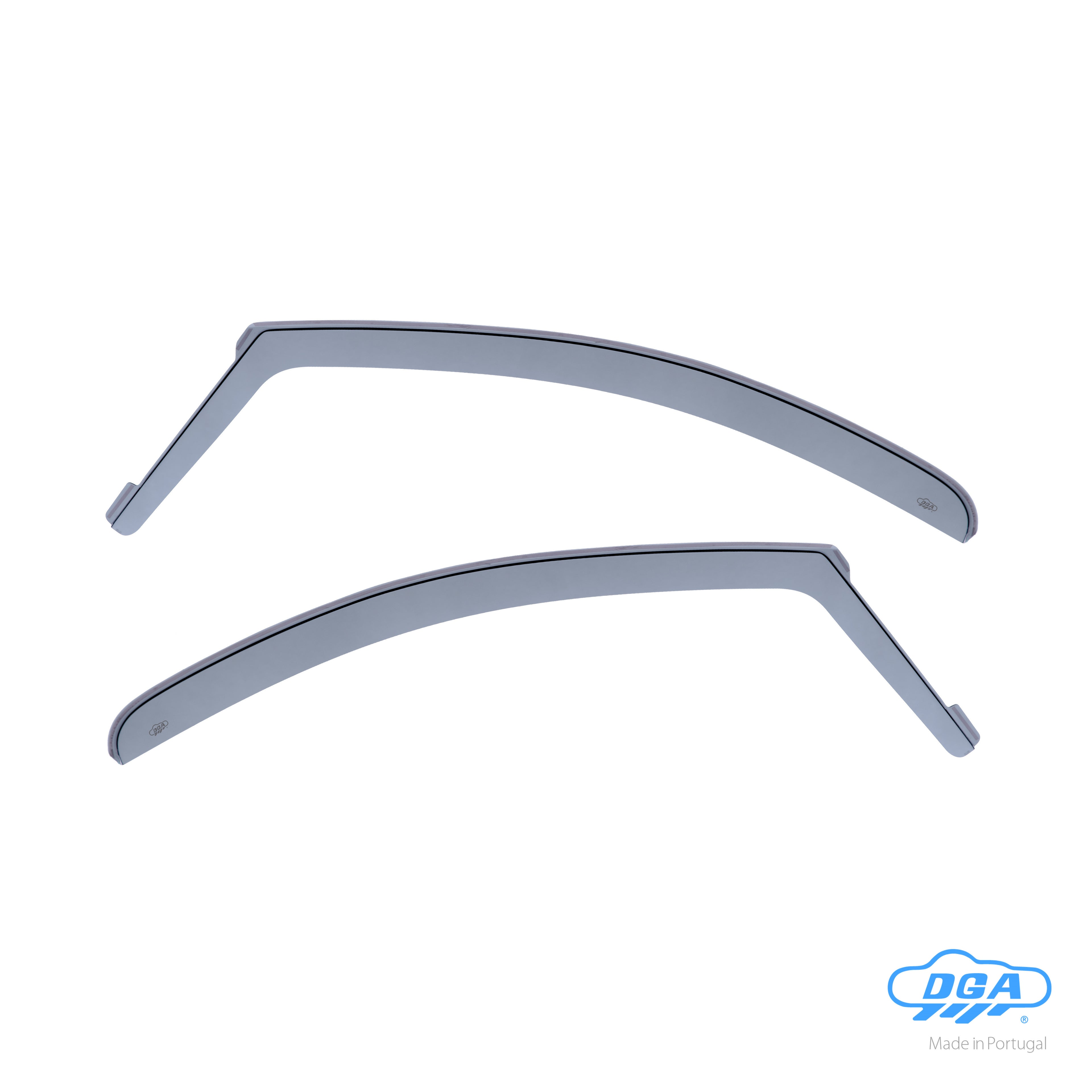 Set deflettori aria anteriori ad incastro, tipo lungo - compatibile per Citroen Jumpy (01/07>03/16)