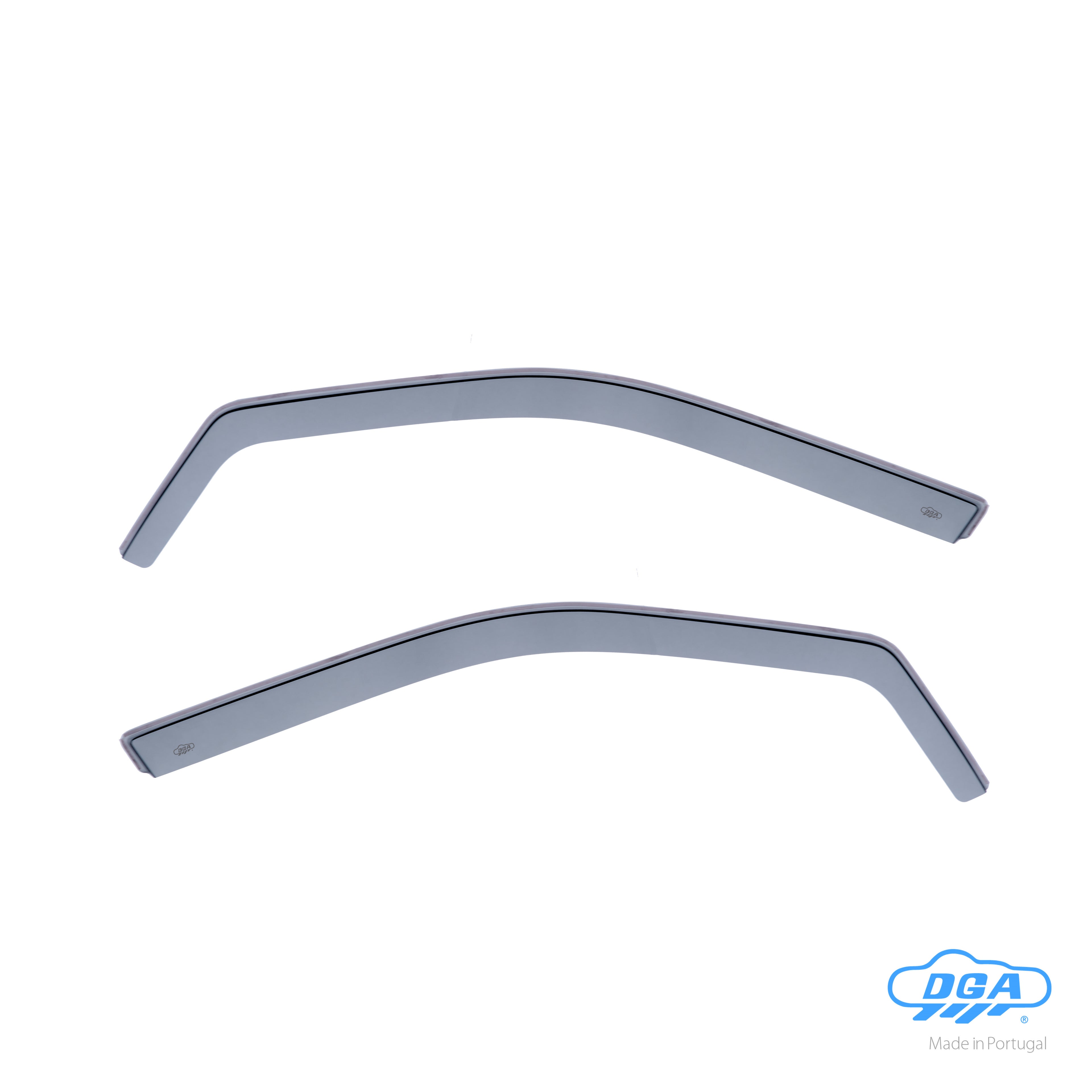 Set deflettori aria anteriori ad incastro, tipo lungo - compatibile per Citroen C4 Cactus (05/14>10/20)