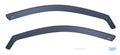 Set deflettori aria anteriori ad incastro, tipo lungo - compatibile per Citroen C3 Aircross (10/17>02/21)