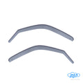 Set deflettori aria anteriori ad incastro, tipo lungo - compatibile per Jeep Cherokee (10/01>04/08)