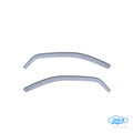 Set deflettori aria anteriori ad incastro, tipo lungo - compatibile per Dacia Logan 5p (01/06>06/11) - Dacia Logan MCV 5p (02/07>06/13)
