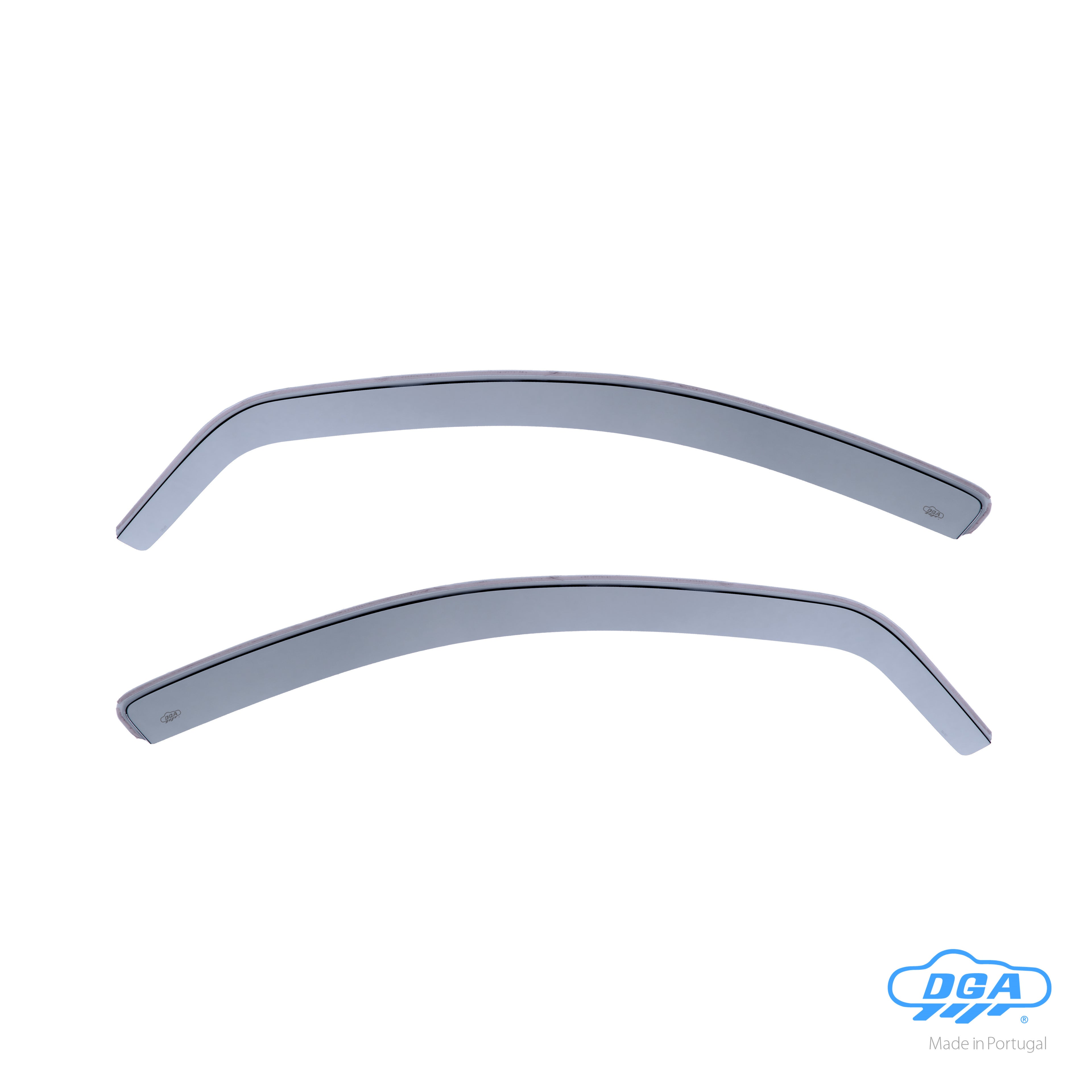 Set deflettori aria anteriori ad incastro, tipo lungo - compatibile per Dacia Duster (05/10>01/18)