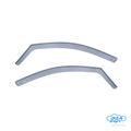 Set deflettori aria anteriori ad incastro, tipo lungo - compatibile per Dacia Dokker Stepway (11/12>07/21) - Dacia Dokker Van (11/12>07/21)