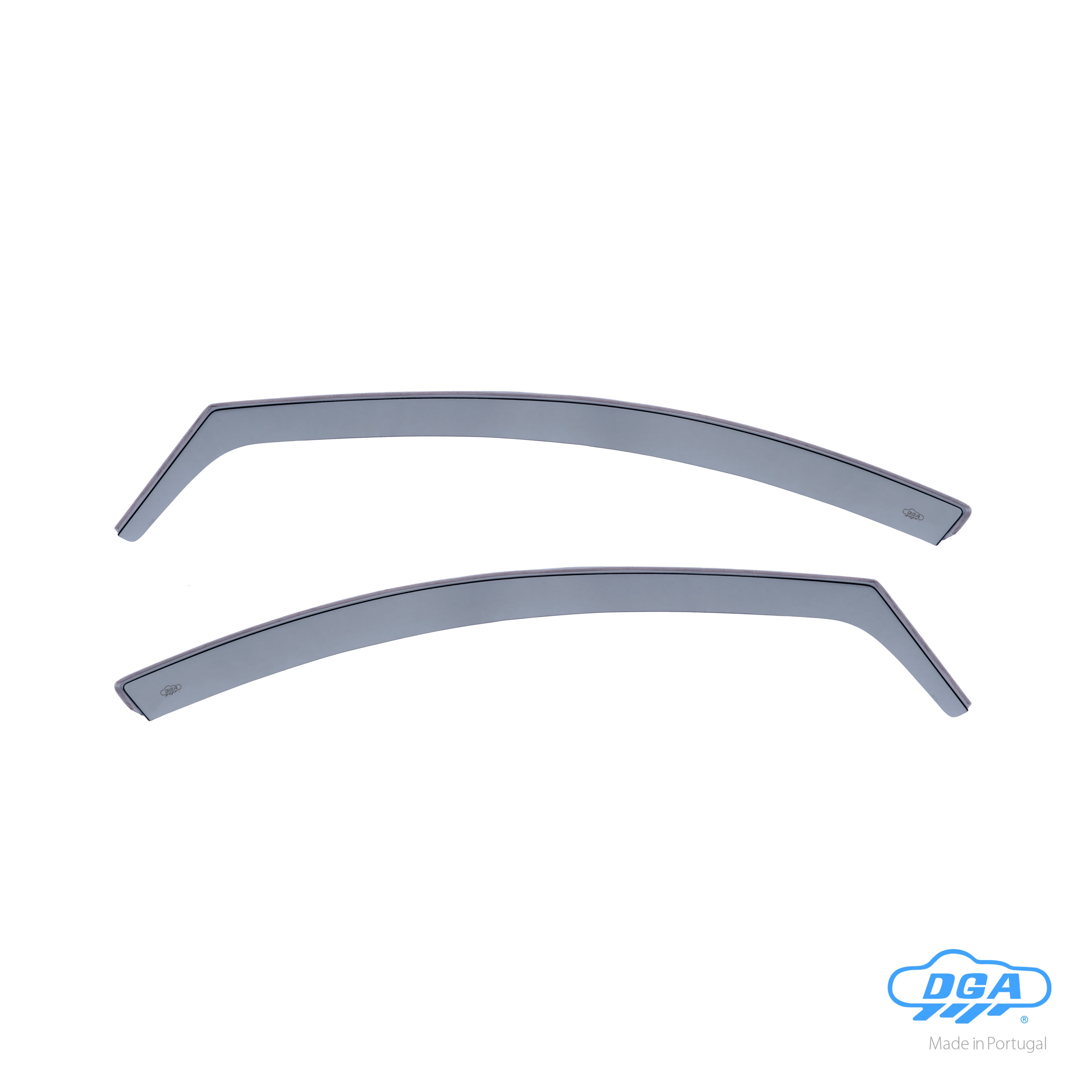 Set deflettori aria anteriori ad incastro, tipo lungo - compatibile per Chevrolet Cruze 4p (03/09>09/15) - Chevrolet Cruze 5p (09/11>11/15)