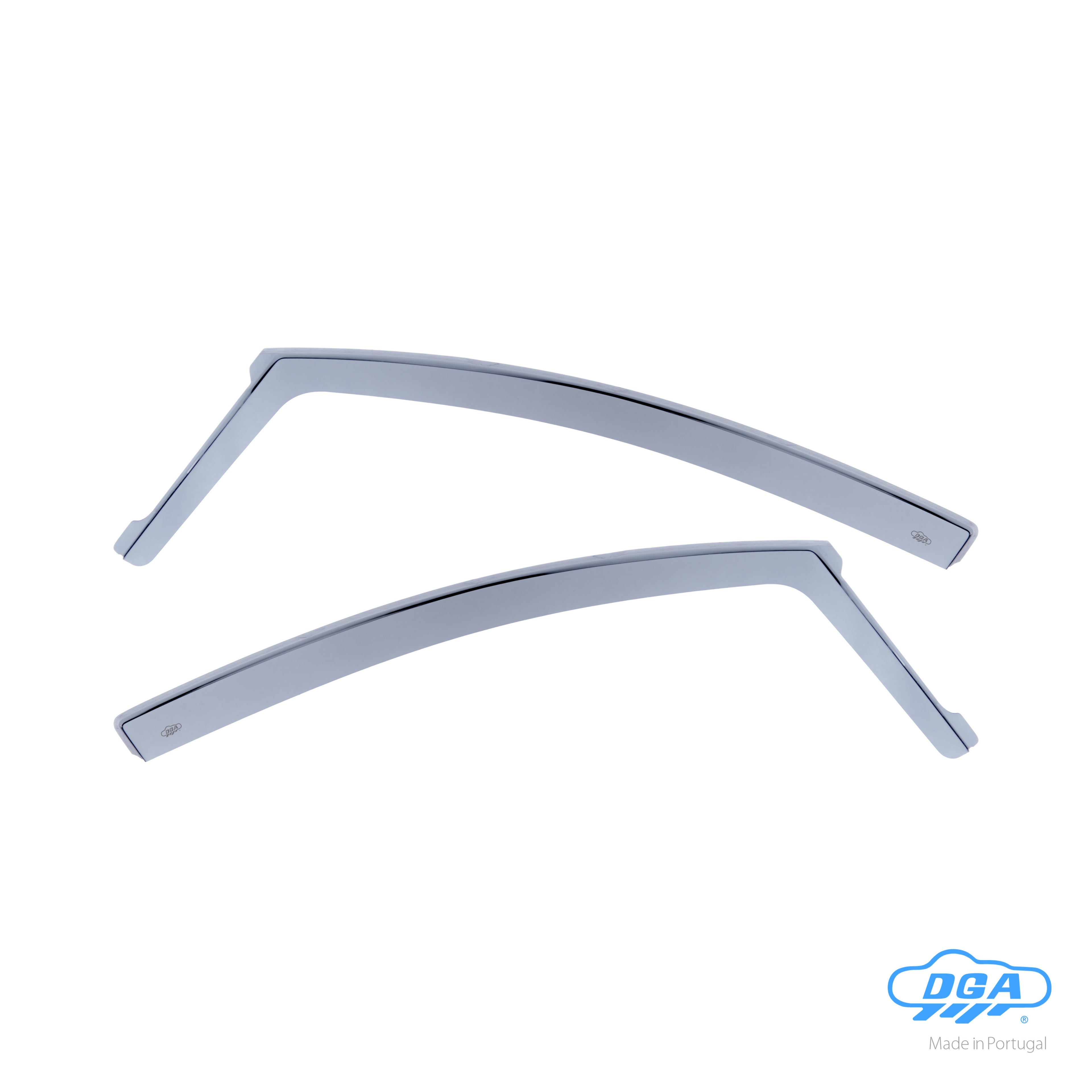Set deflettori aria anteriori ad incastro, tipo lungo - compatibile per Daihatsu Charade (05/11>09/13)