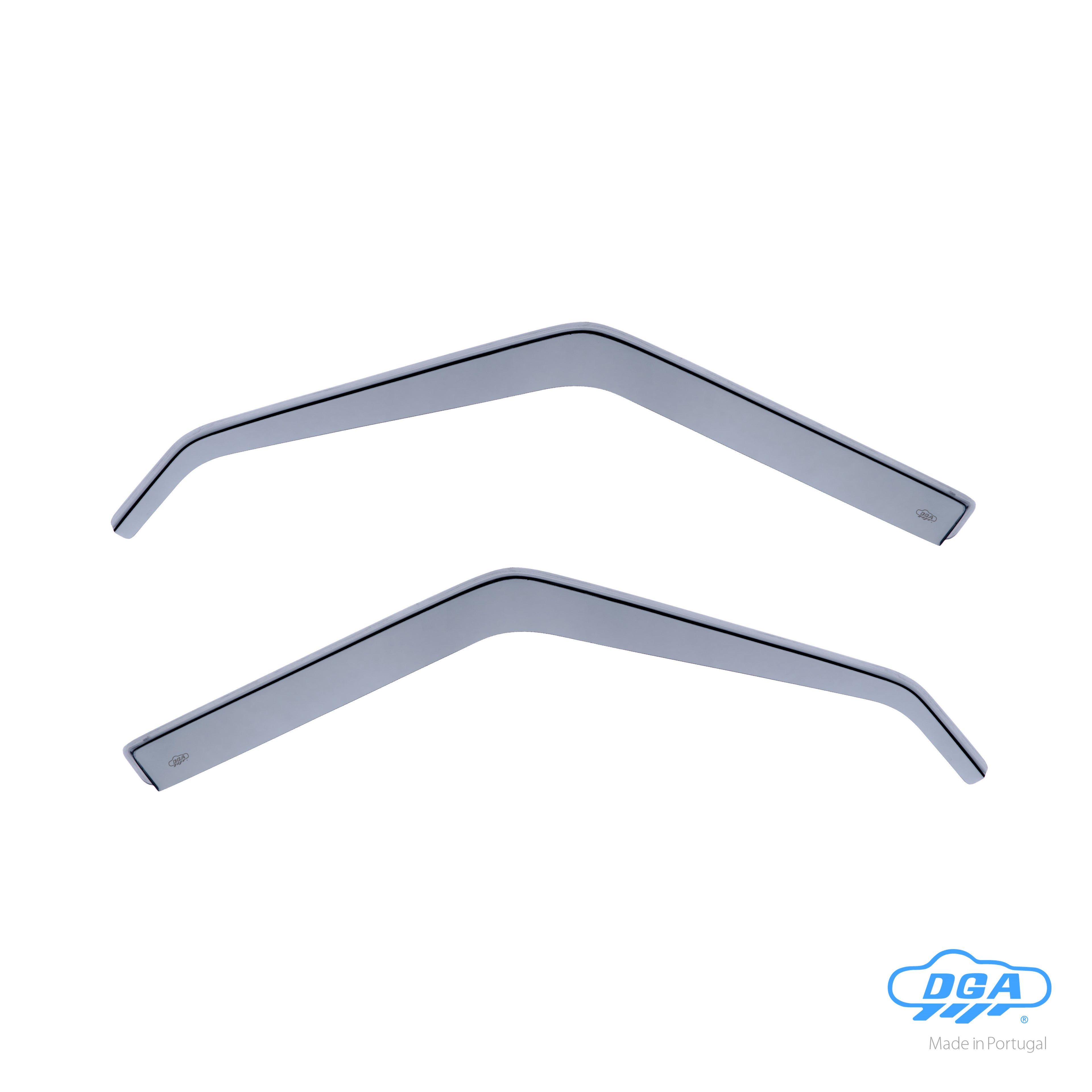 Set deflettori aria anteriori ad incastro, tipo lungo - compatibile per Fiat Fiorino (01/88>08/08)