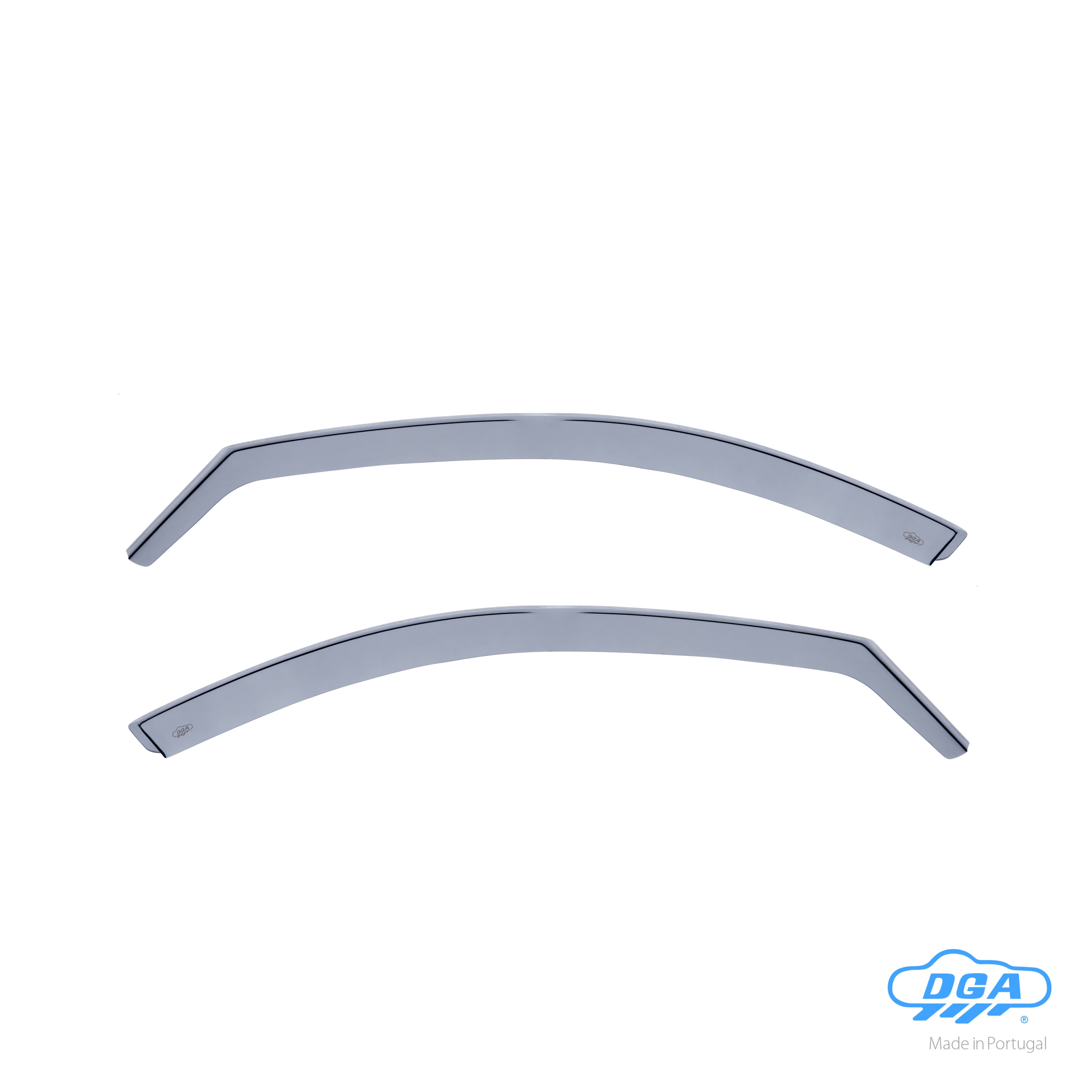 Set deflettori aria anteriori ad incastro, tipo lungo - compatibile per Fiat Marea 5p (09/96>12/03) - Fiat Marea Weekend (09/96>12/03)