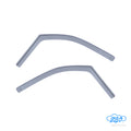 Set deflettori aria anteriori ad incastro, tipo lungo - compatibile per Fiat Scudo (01/95>12/06) - Fiat Ulysse (01/94>05/02)