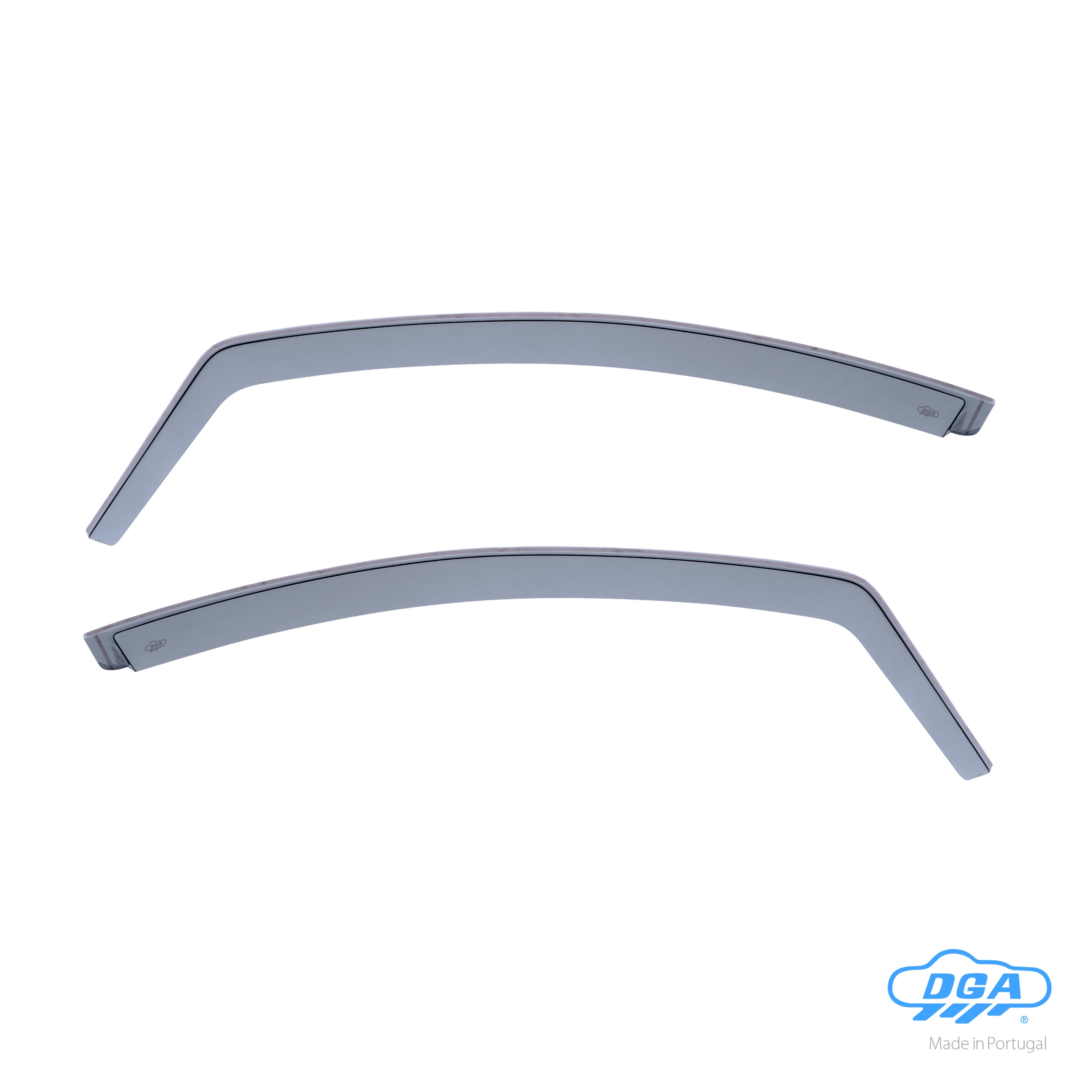 Set deflettori aria anteriori ad incastro, tipo lungo - compatibile per Fiat Linea (01/07>11/14)