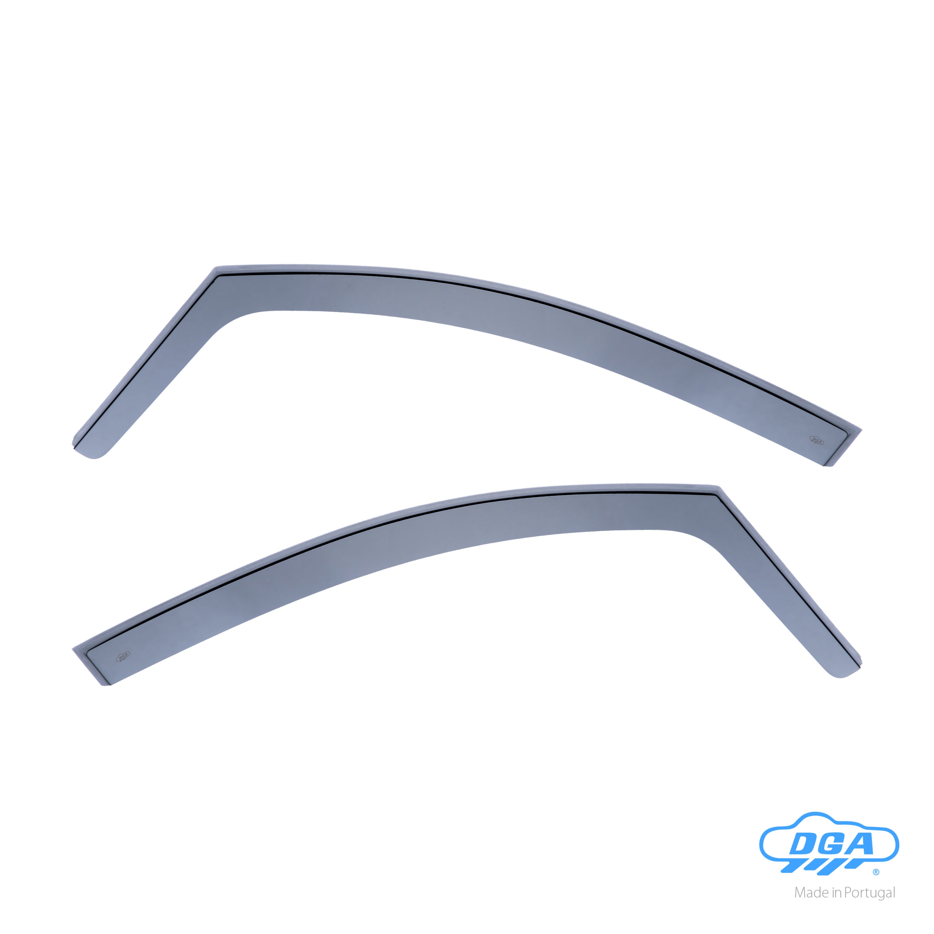 Set deflettori aria anteriori ad incastro, tipo lungo - compatibile per Fiat Panda (02/12>05/24) - Fiat Panda 4x4 (11/12>08/22) - Fiat Panda City Cross (10/14>) - Fiat Panda Van (01/13>)