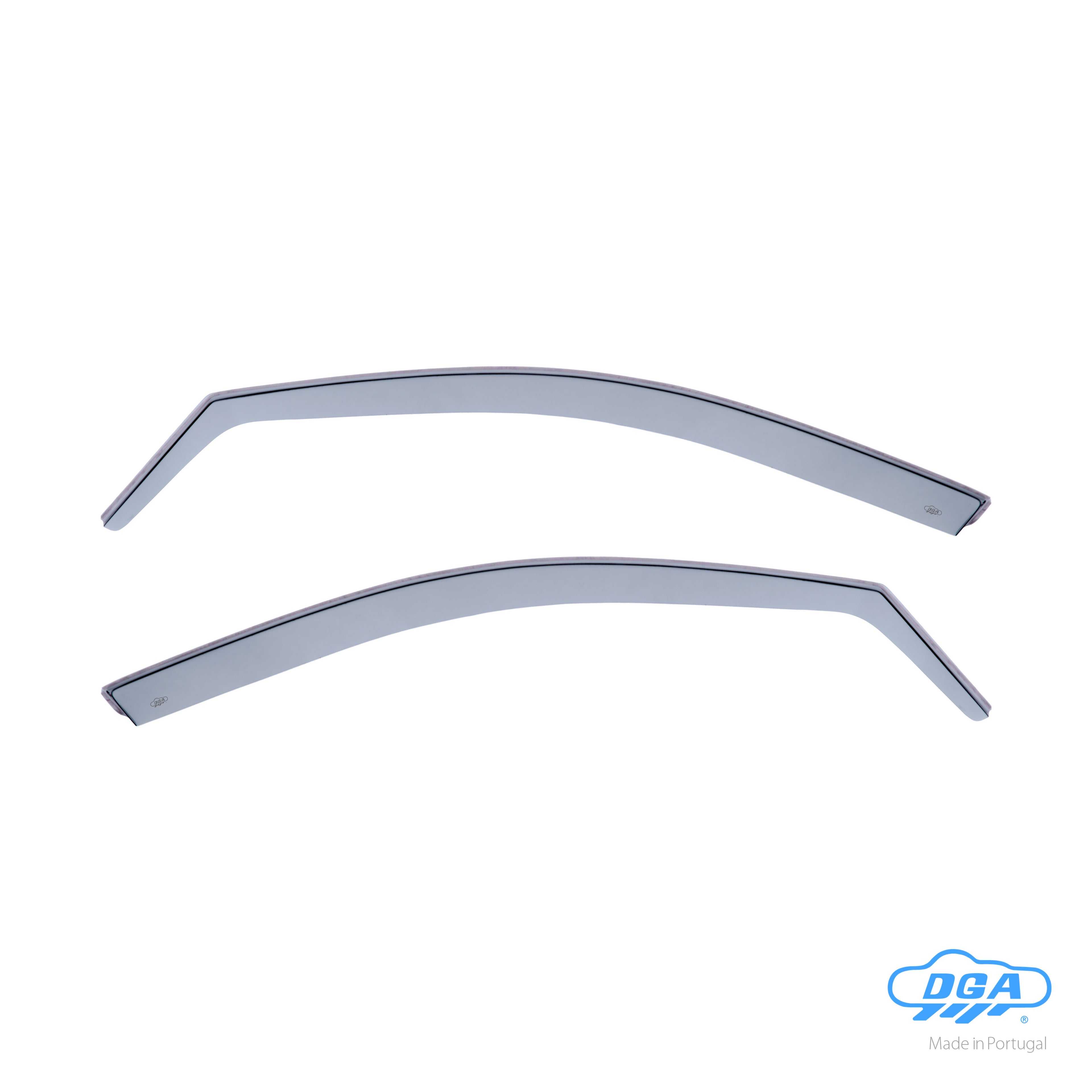 Set deflettori aria anteriori ad incastro, tipo lungo - compatibile per Ford Mondeo 4p (11/00>04/07) - Ford Mondeo 5p (12/02>04/07) - Ford Mondeo sw (01/01>04/07)