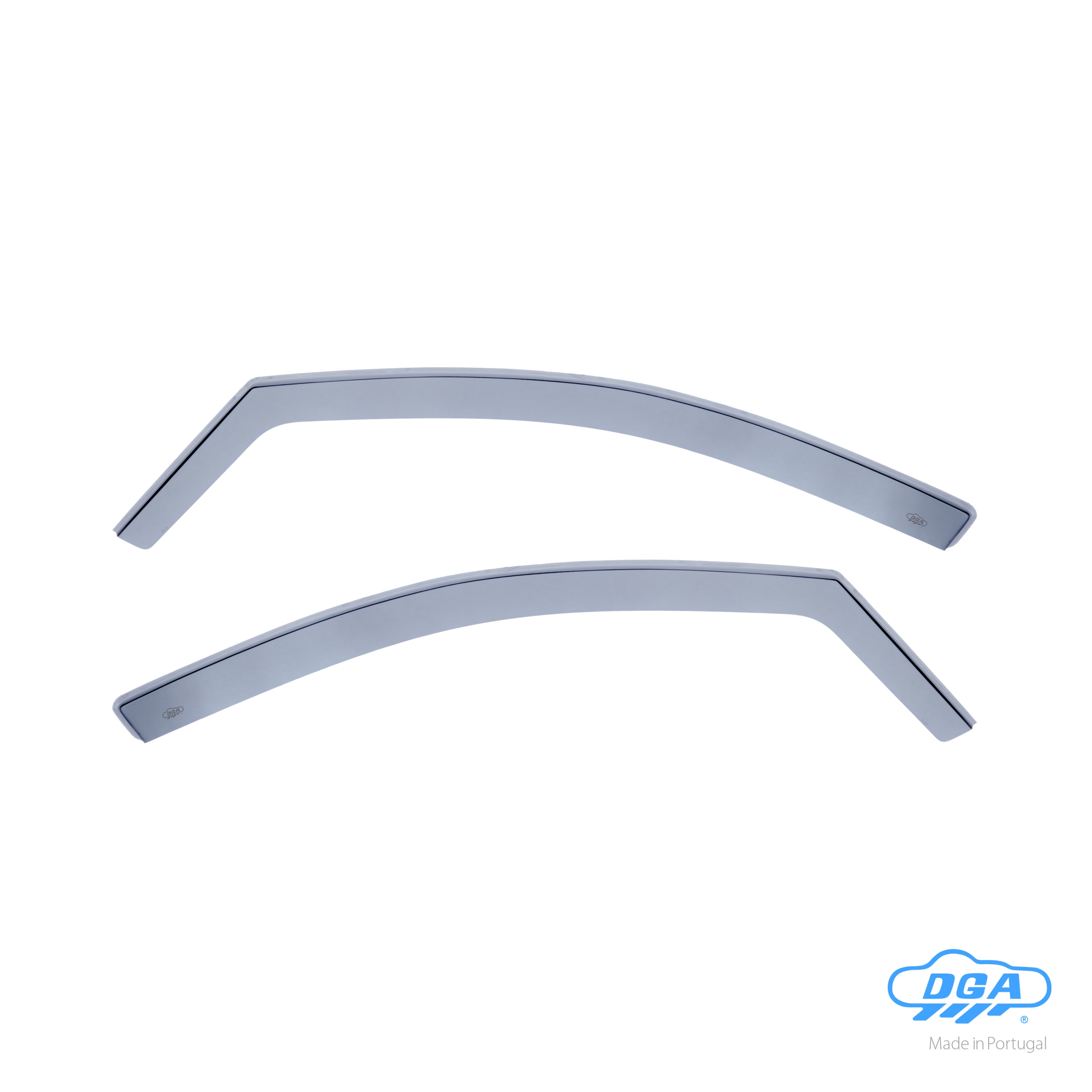 Set deflettori aria anteriori ad incastro, tipo lungo - compatibile per Ford Fiesta 5p (05/02>08/08)