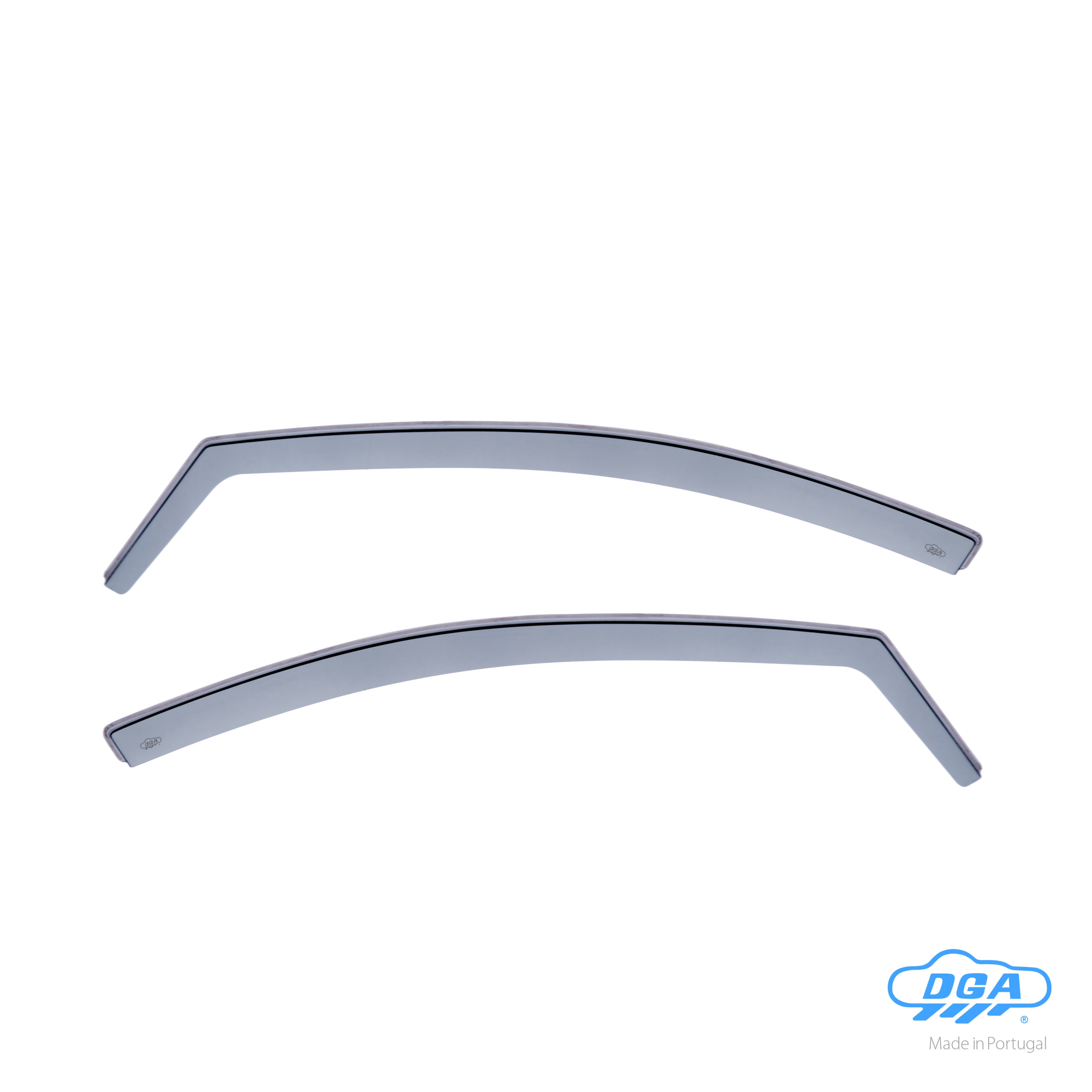 Set deflettori aria anteriori ad incastro, tipo lungo - compatibile per Ford Focus 5p (02/05>02/11) - Ford Focus Wagon (02/05>05/11)