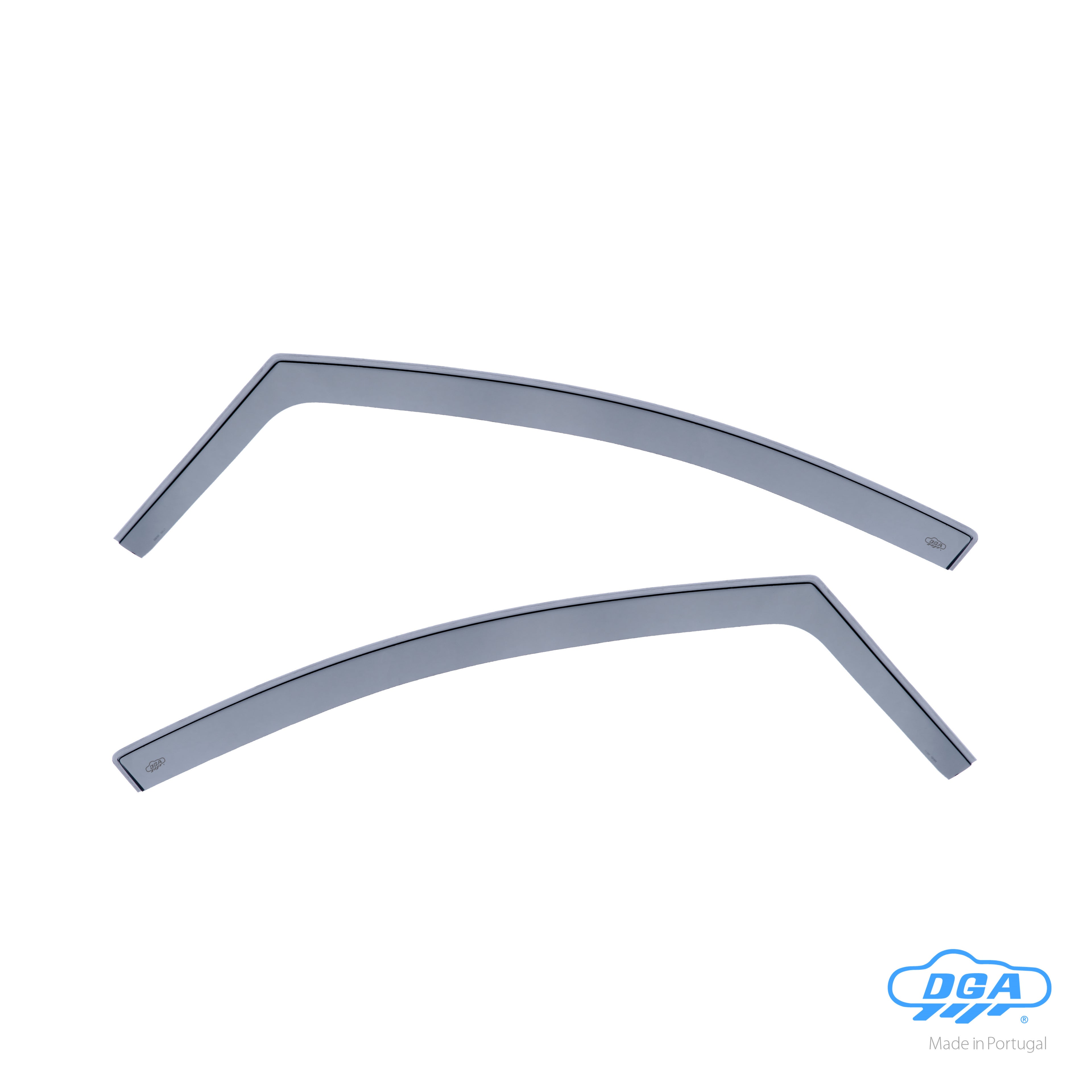 Set deflettori aria anteriori ad incastro, tipo lungo - compatibile per Ford C-Max (11/10>03/20) - Ford C-Max 7 (11/10>03/20)