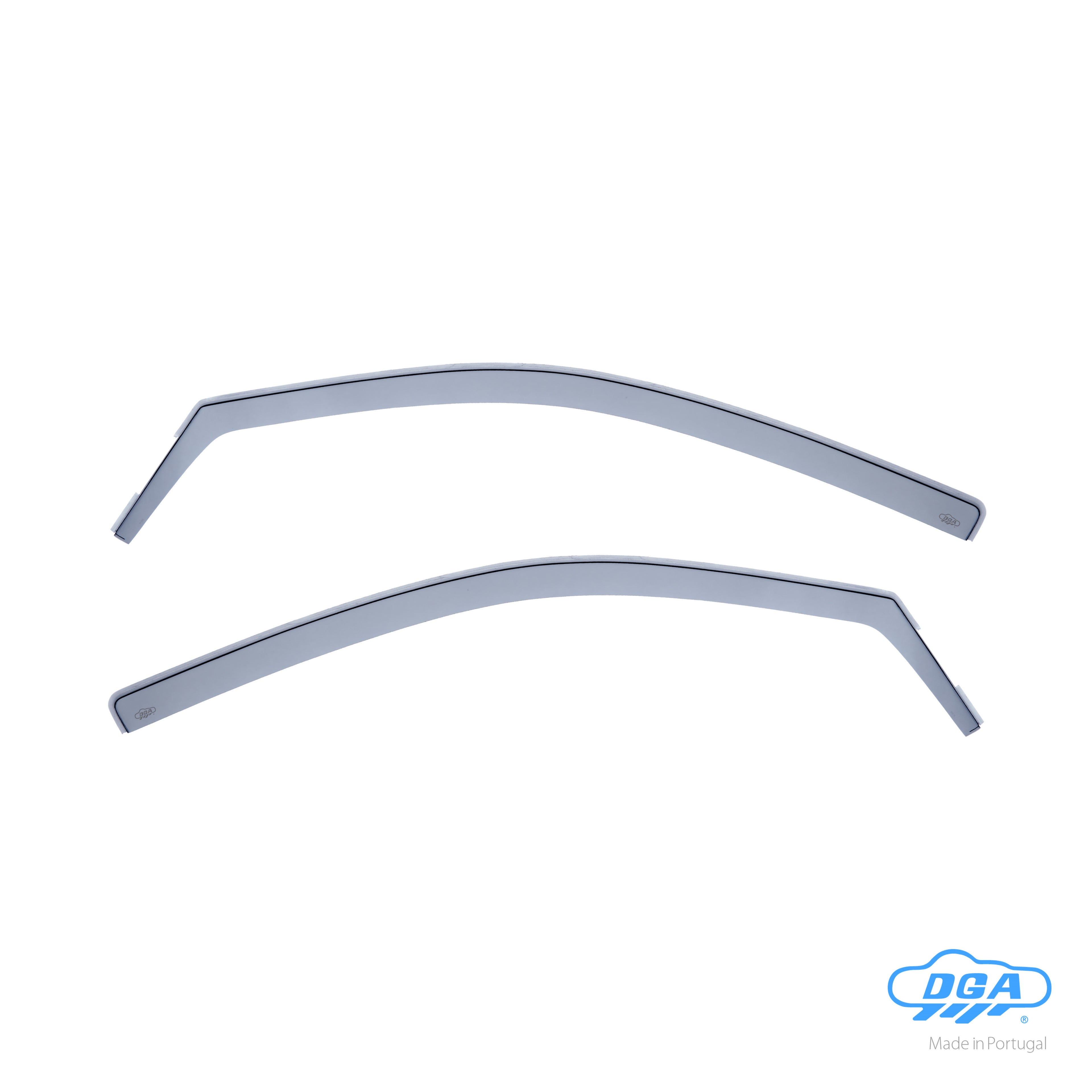 Set deflettori aria anteriori ad incastro, tipo lungo - compatibile per Hyundai Getz 3p (07/02>01/09)