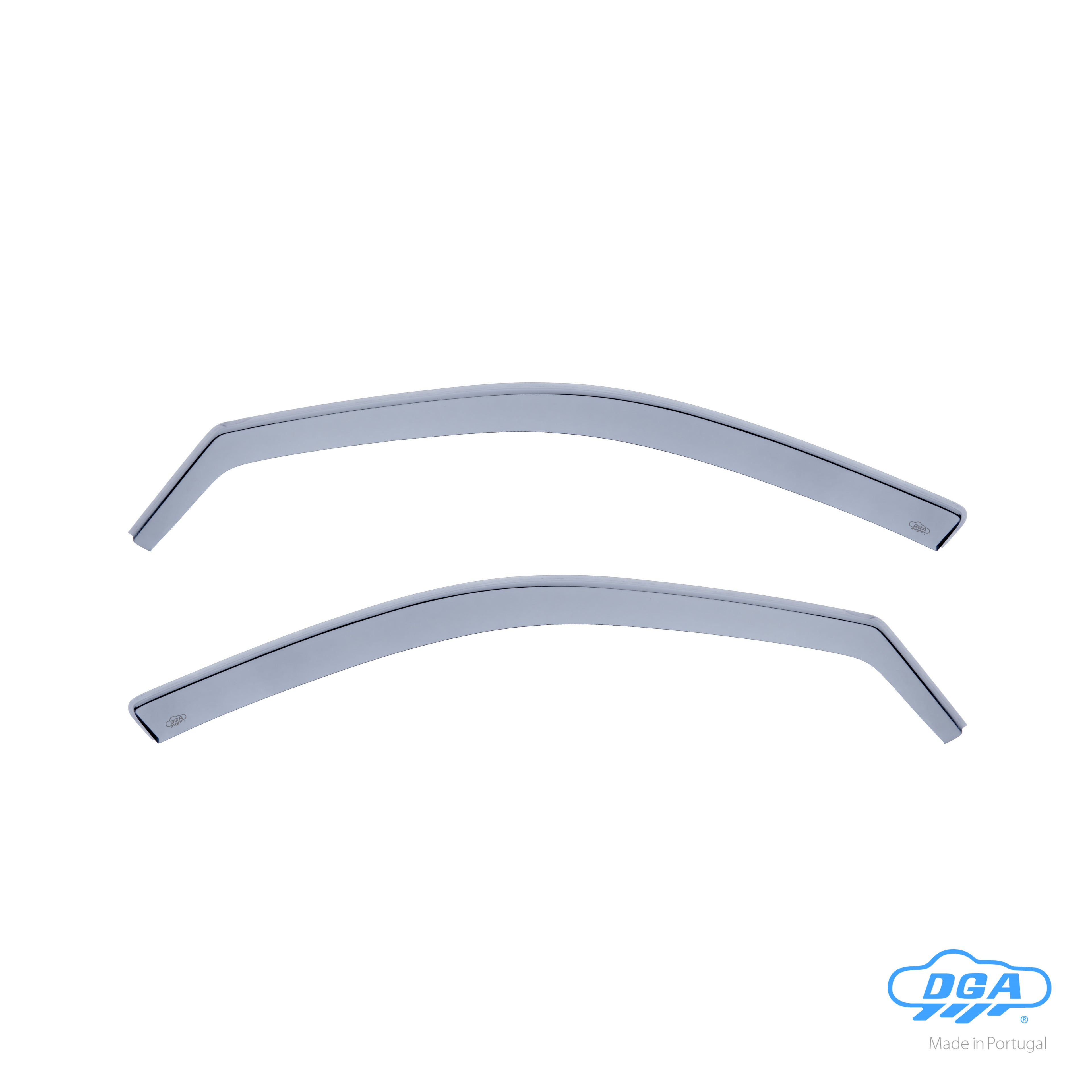 Set deflettori aria anteriori ad incastro, tipo lungo - compatibile per Hyundai Tucson (08/04>02/10)