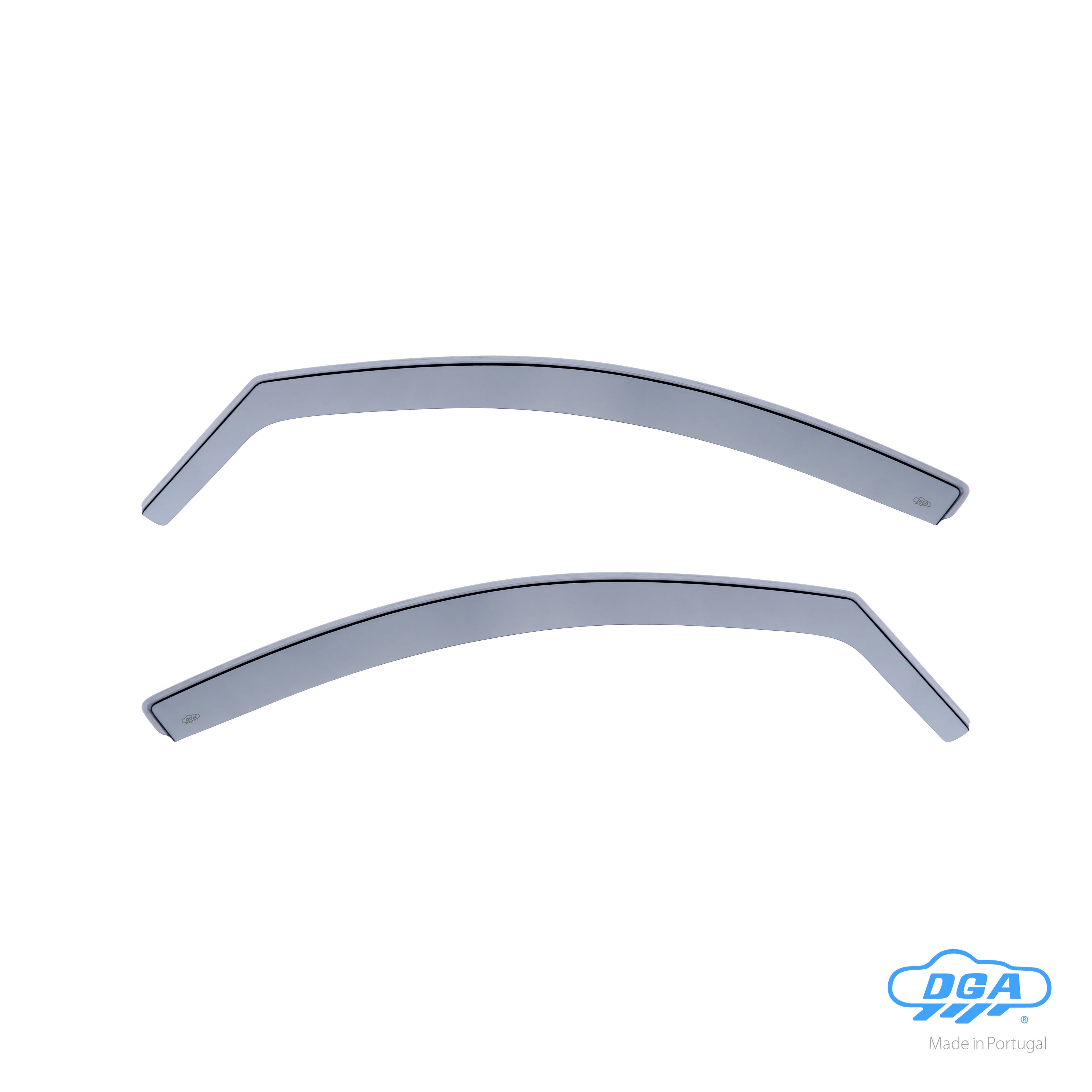 Set deflettori aria anteriori ad incastro, tipo lungo - compatibile per Hyundai i10 (04/08>10/13)