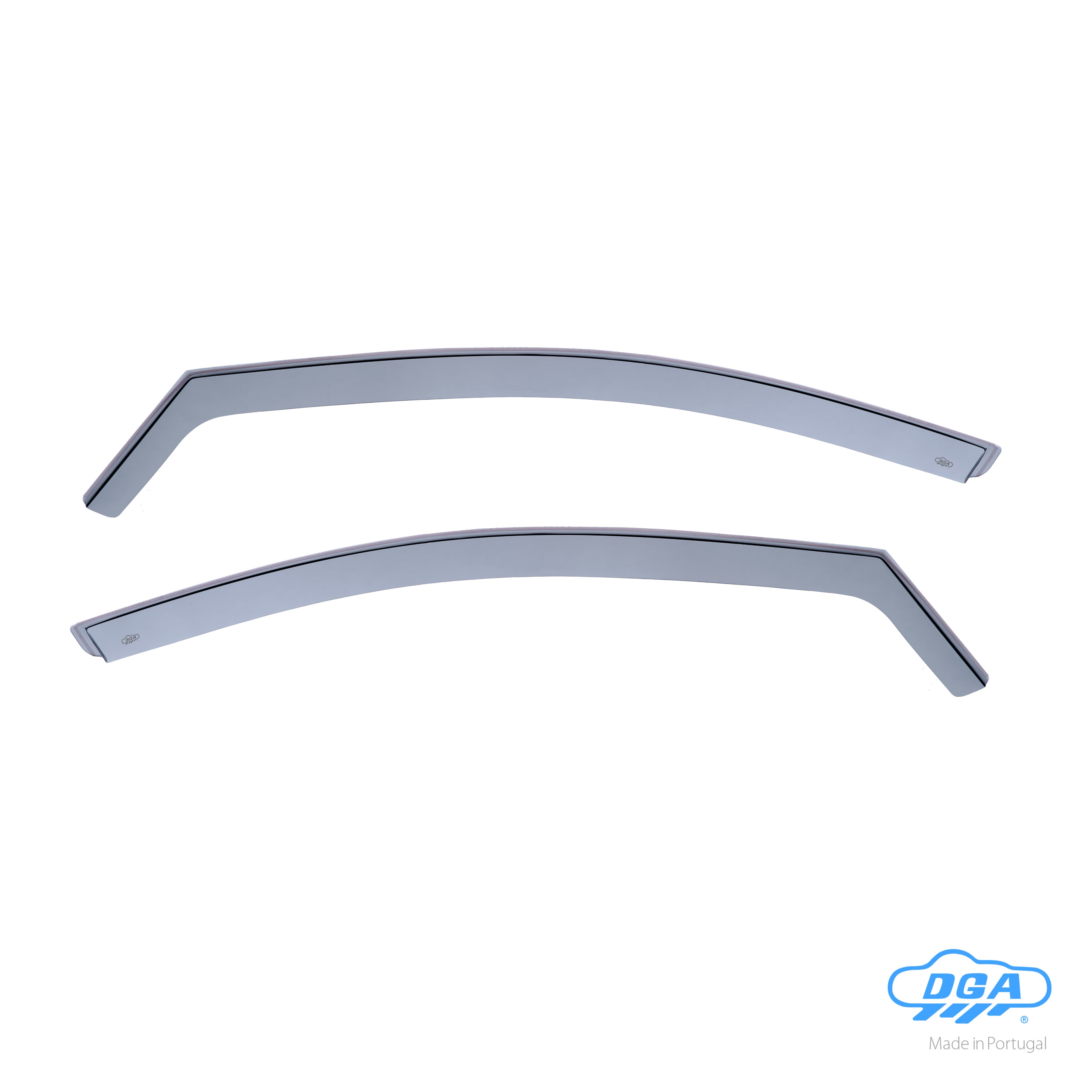 Set deflettori aria anteriori ad incastro, tipo lungo - compatibile per Hyundai Ioniq (12/16>07/22)