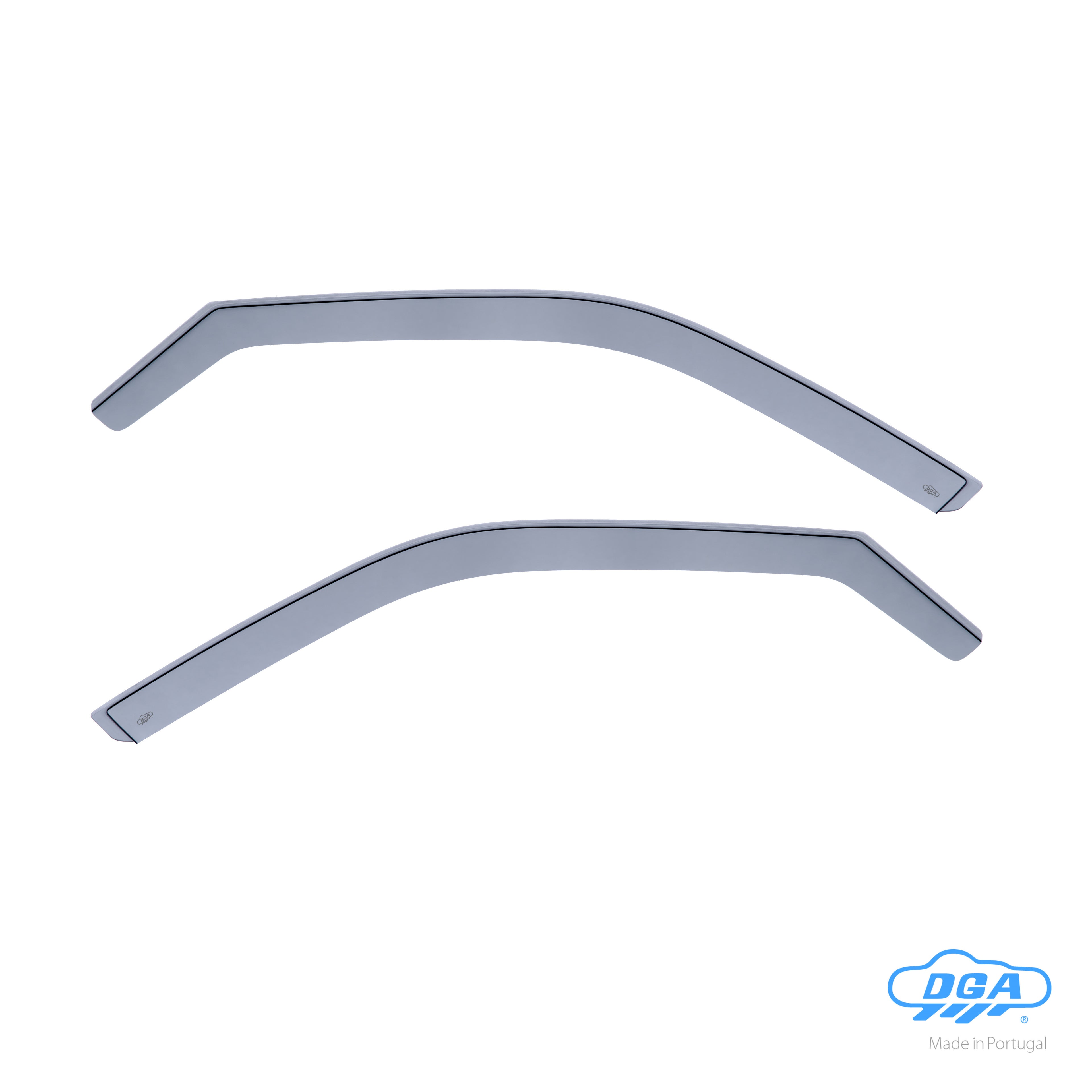 Set deflettori aria anteriori ad incastro, tipo lungo - compatibile per Honda Civic 4p (01/96>12/00)