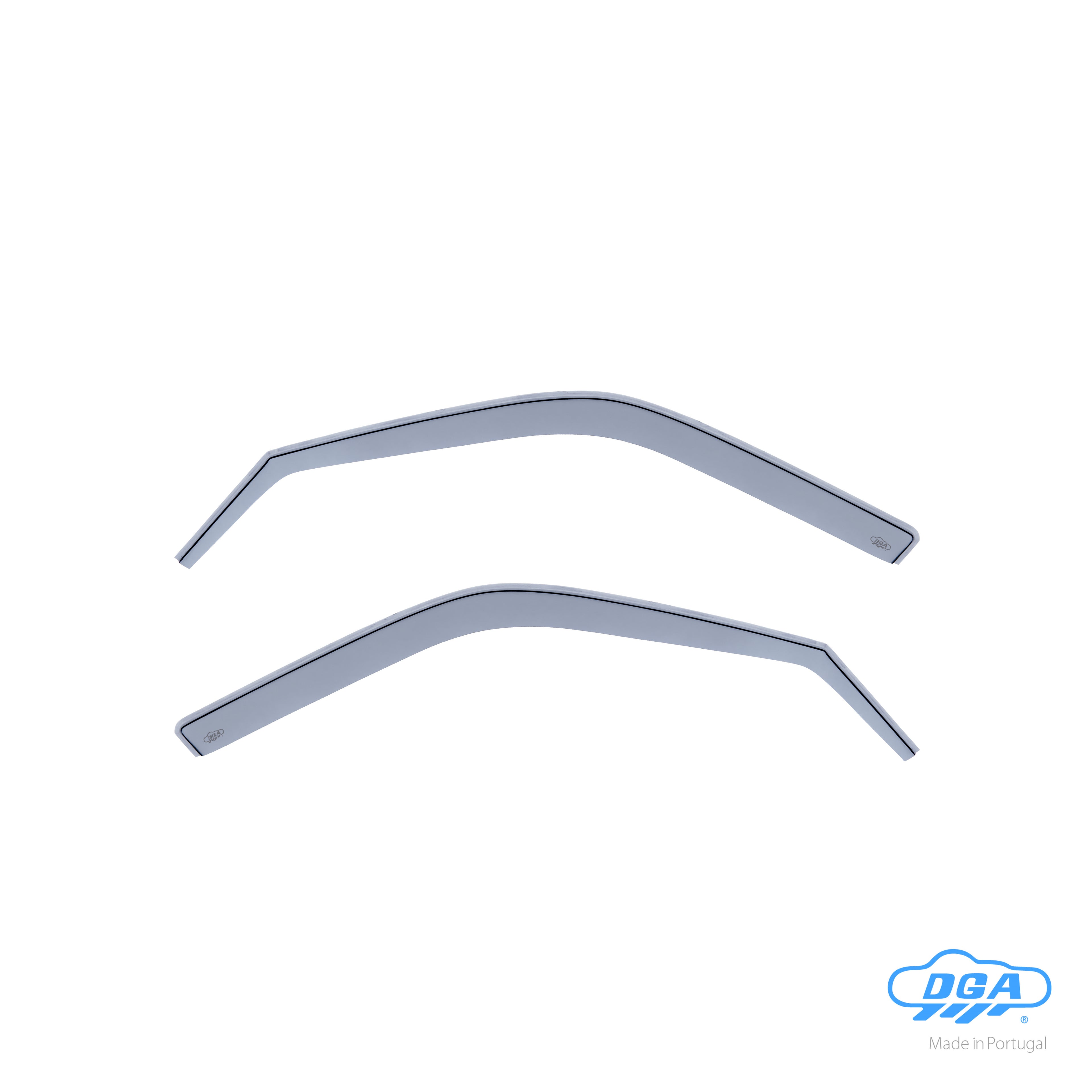 Set deflettori aria anteriori ad incastro, tipo lungo - compatibile per Honda CR-V (01/96>03/02)