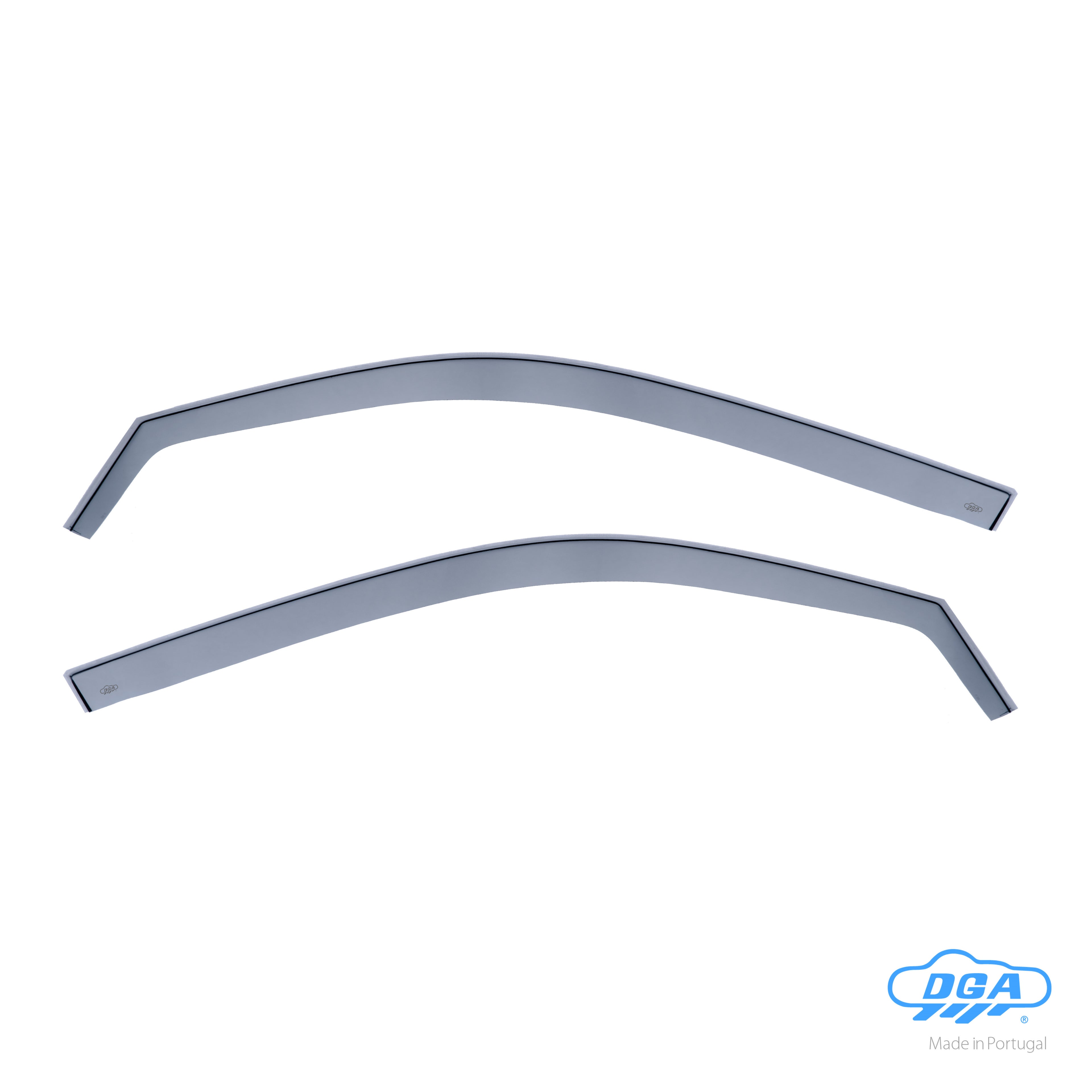 Set deflettori aria anteriori ad incastro, tipo lungo - compatibile per Honda HR-V 3p (01/99>12/06)
