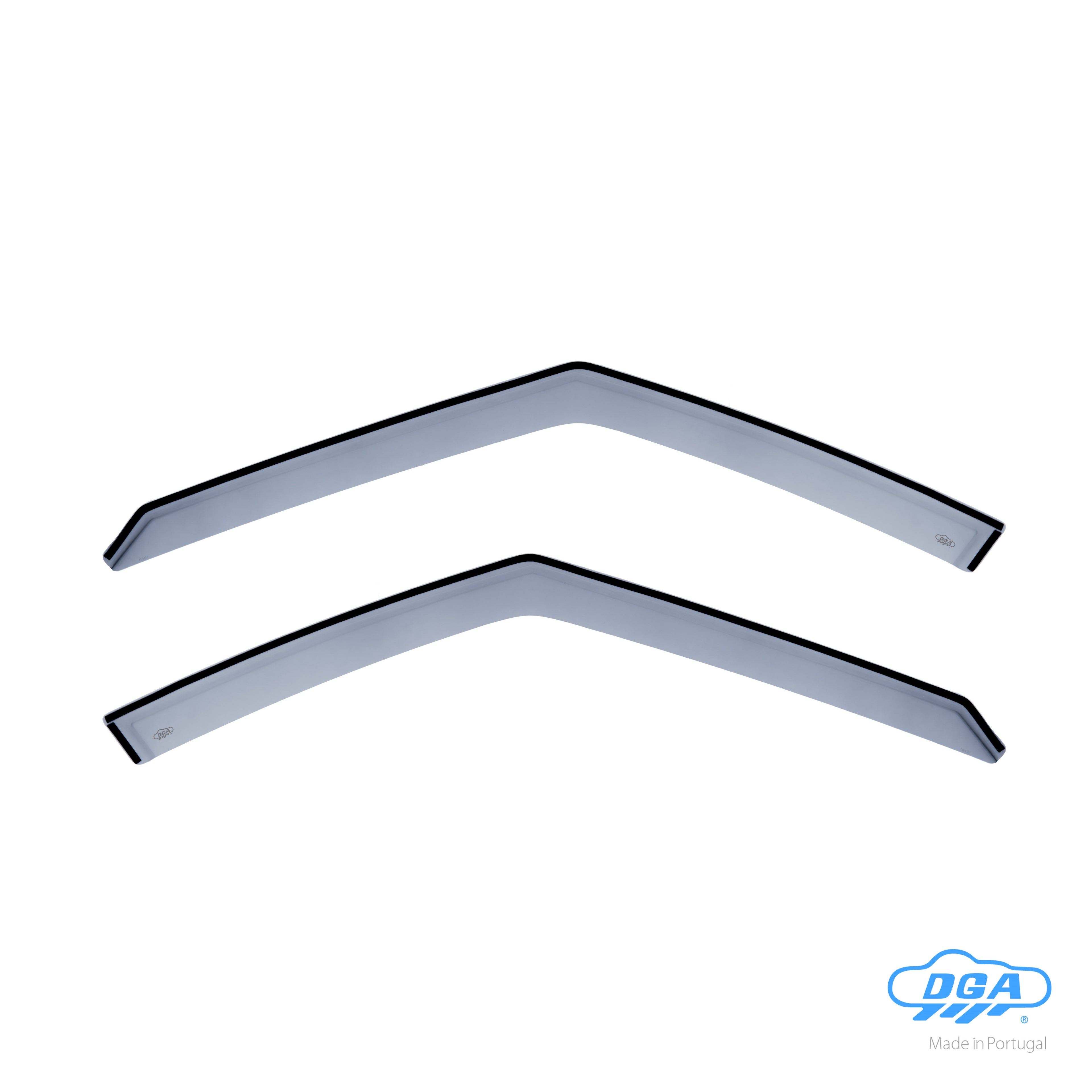 Set deflettori aria anteriori adesivi - compatibile per Citroen C4 Grand Picasso (10/06>09/13) - Citroen C4 Picasso (03/07>05/13)