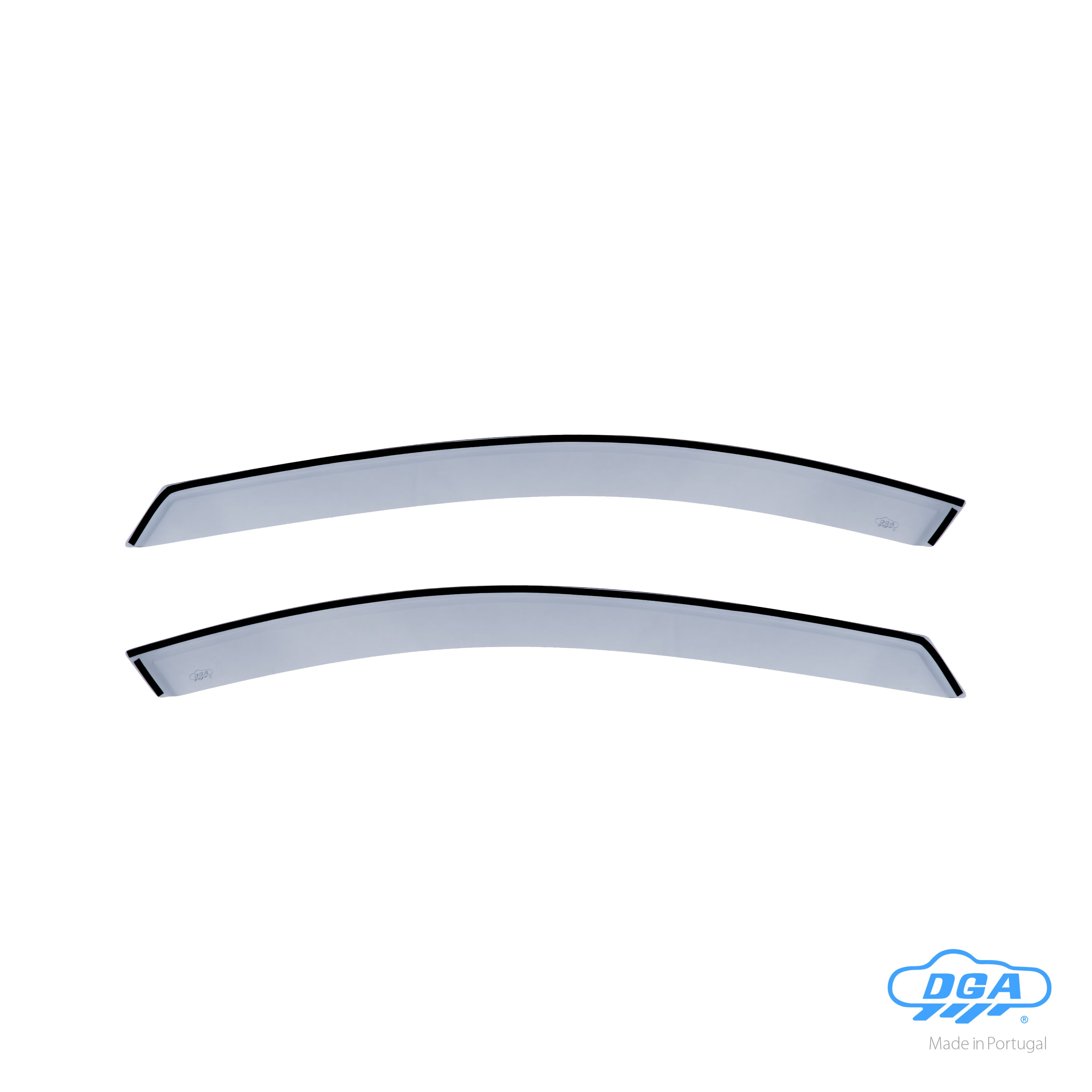 Set deflettori aria anteriori adesivi - compatibile per Chevrolet Cruze 4p (03/09>09/15) - Chevrolet Cruze 5p (09/11>11/15)