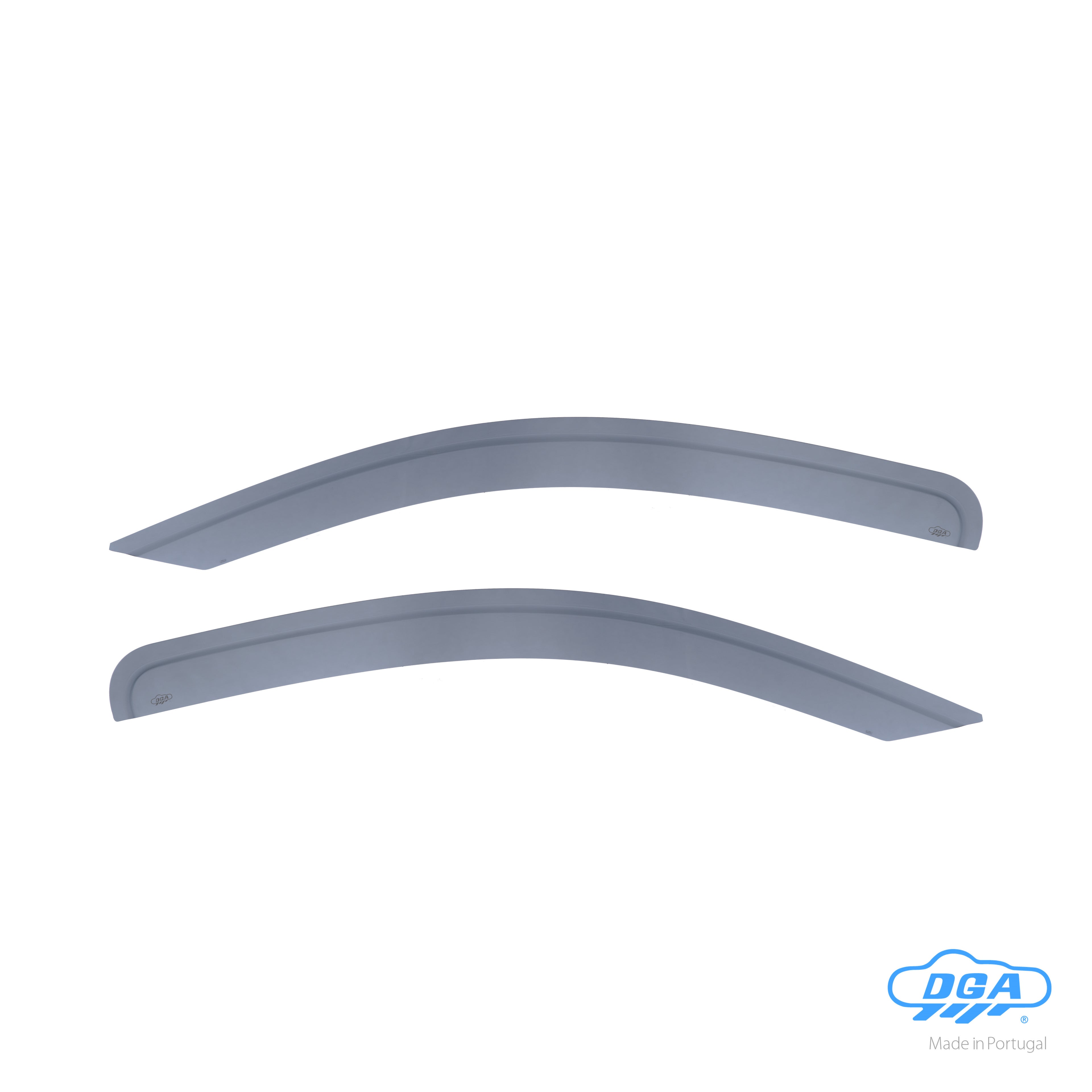 Set deflettori aria anteriori adesivi - compatibile per Ford Tourneo Custom (10/12>07/23) - Ford Transit Custom (10/12>08/23)
