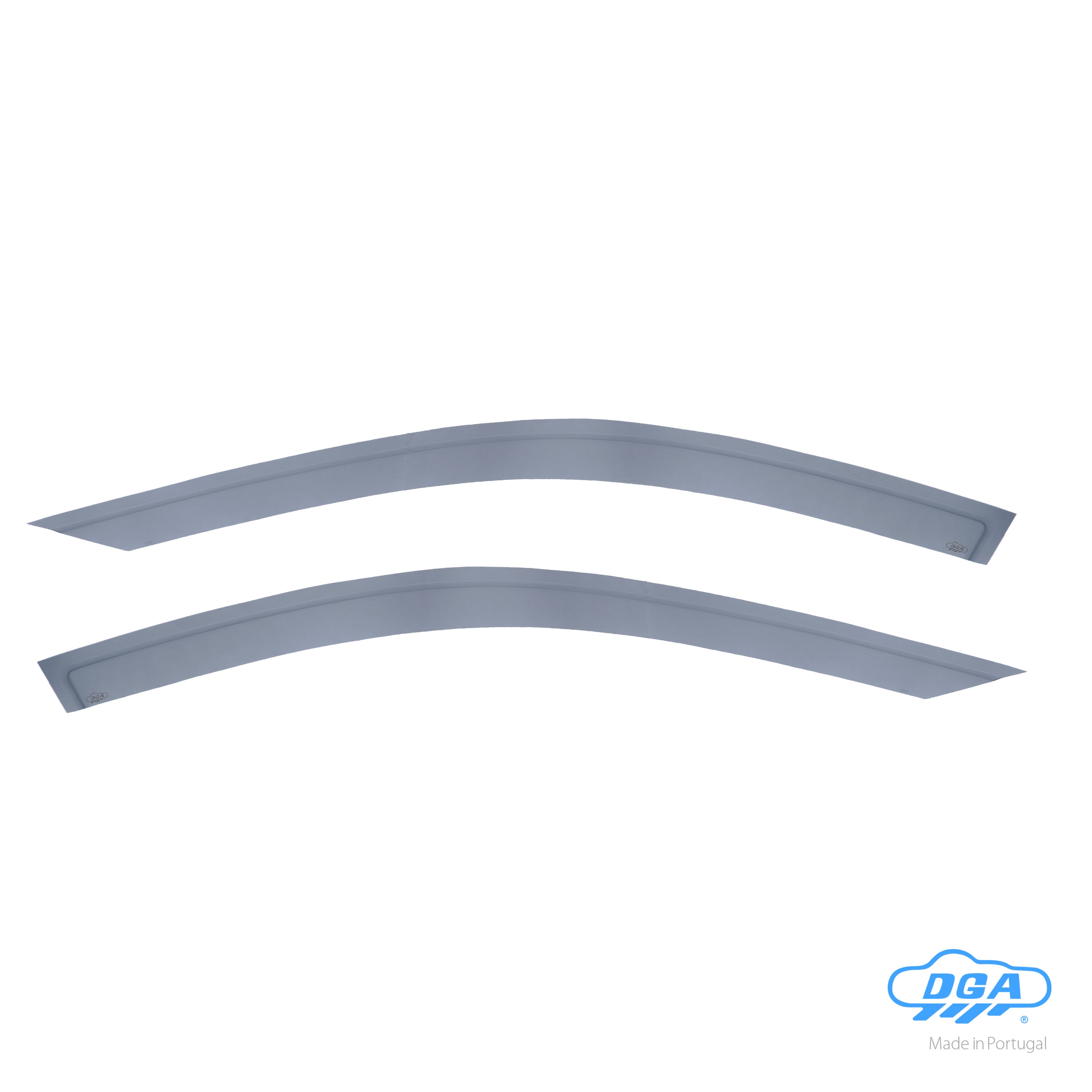 Set deflettori aria anteriori adesivi - compatibile per Honda Accord 4p (06/08>09/14) - Honda Accord Tourer (07/08>12/13)