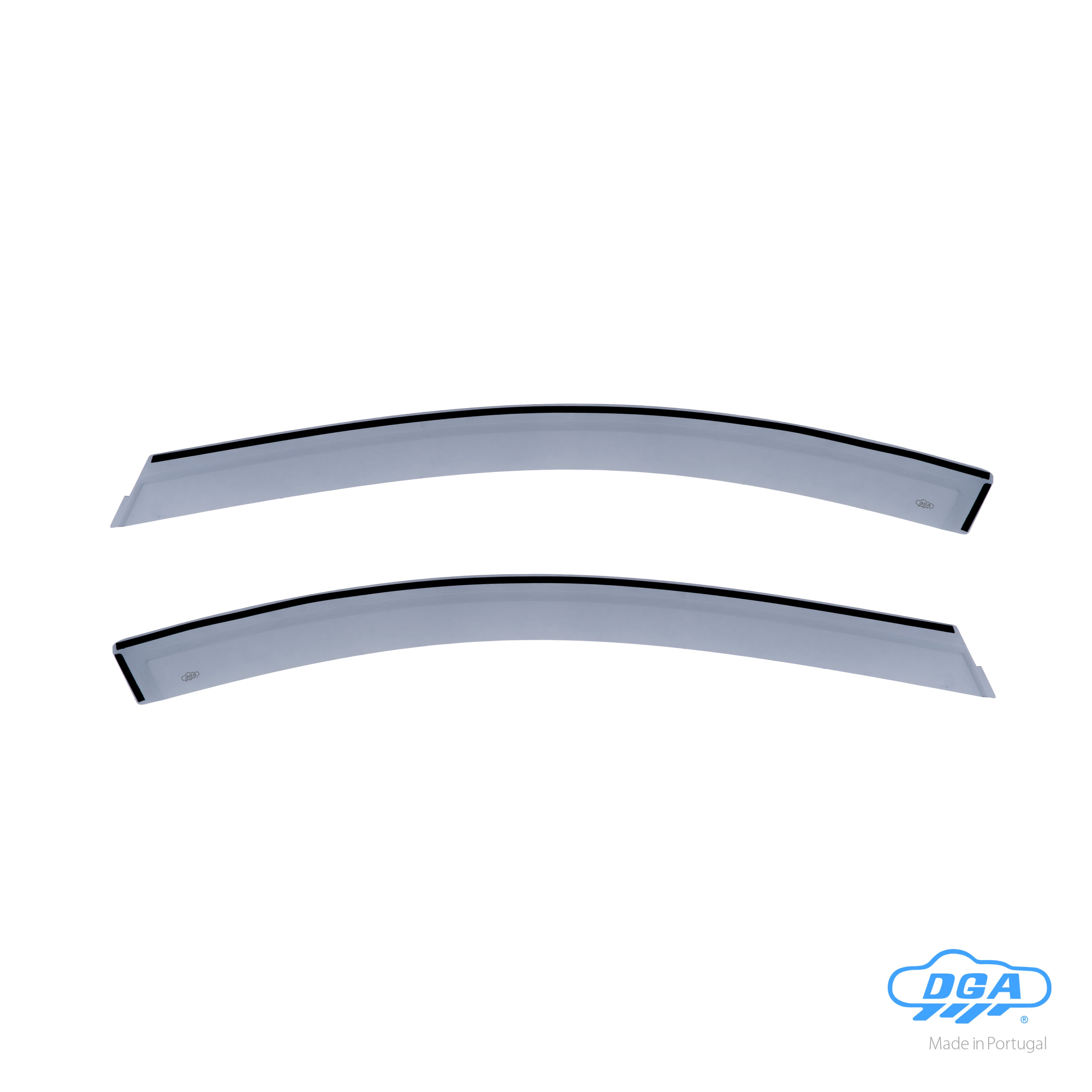 Set deflettori aria anteriori adesivi - compatibile per Mazda 2 5p (10/07>02/15)
