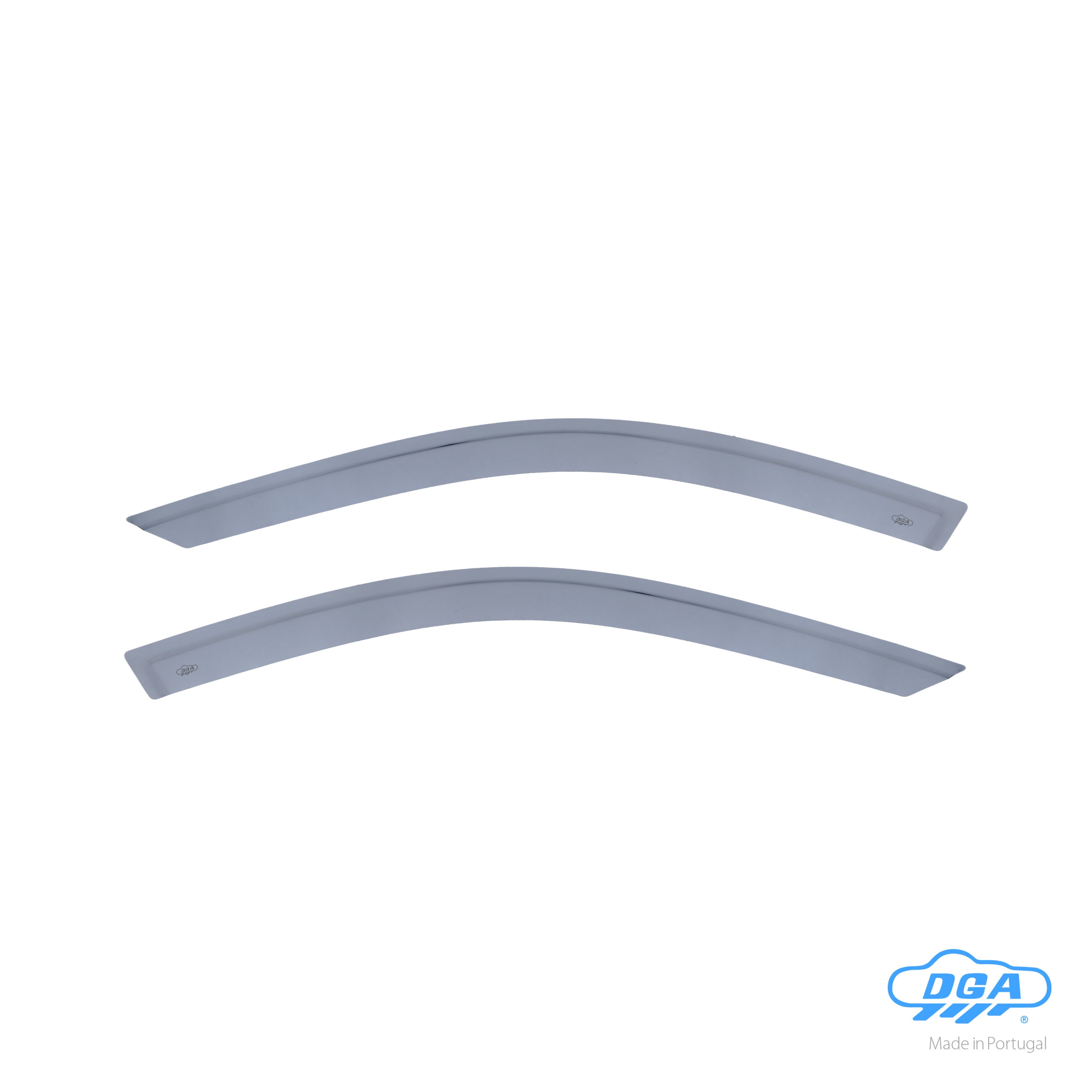 Set deflettori aria anteriori adesivi - compatibile per Mercedes Classe E 4p (03/09>06/16) - Mercedes Classe E sw (09/09>11/16)