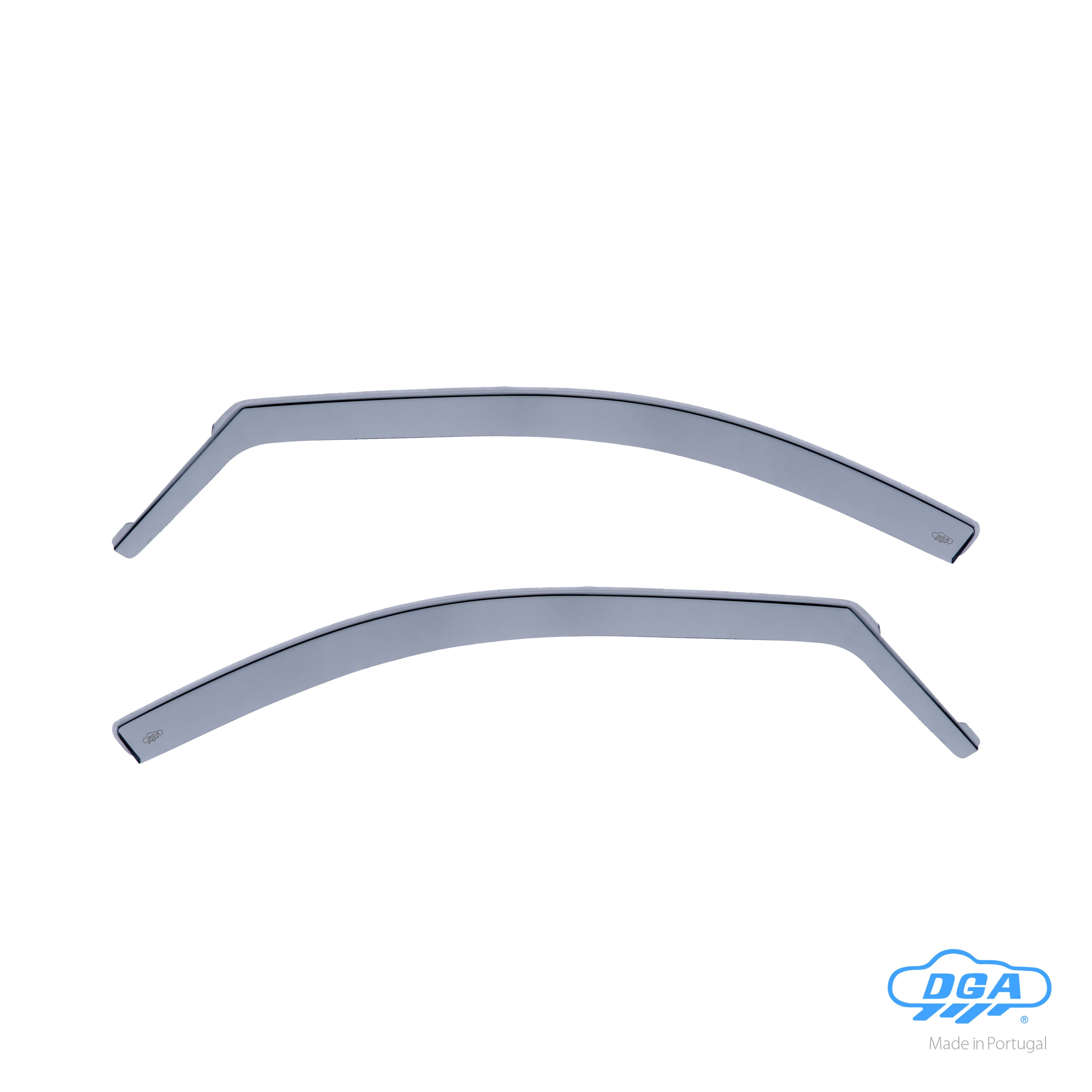 Set deflettori aria anteriori ad incastro, tipo lungo - compatibile per Kia Sorento (07/02>10/09)