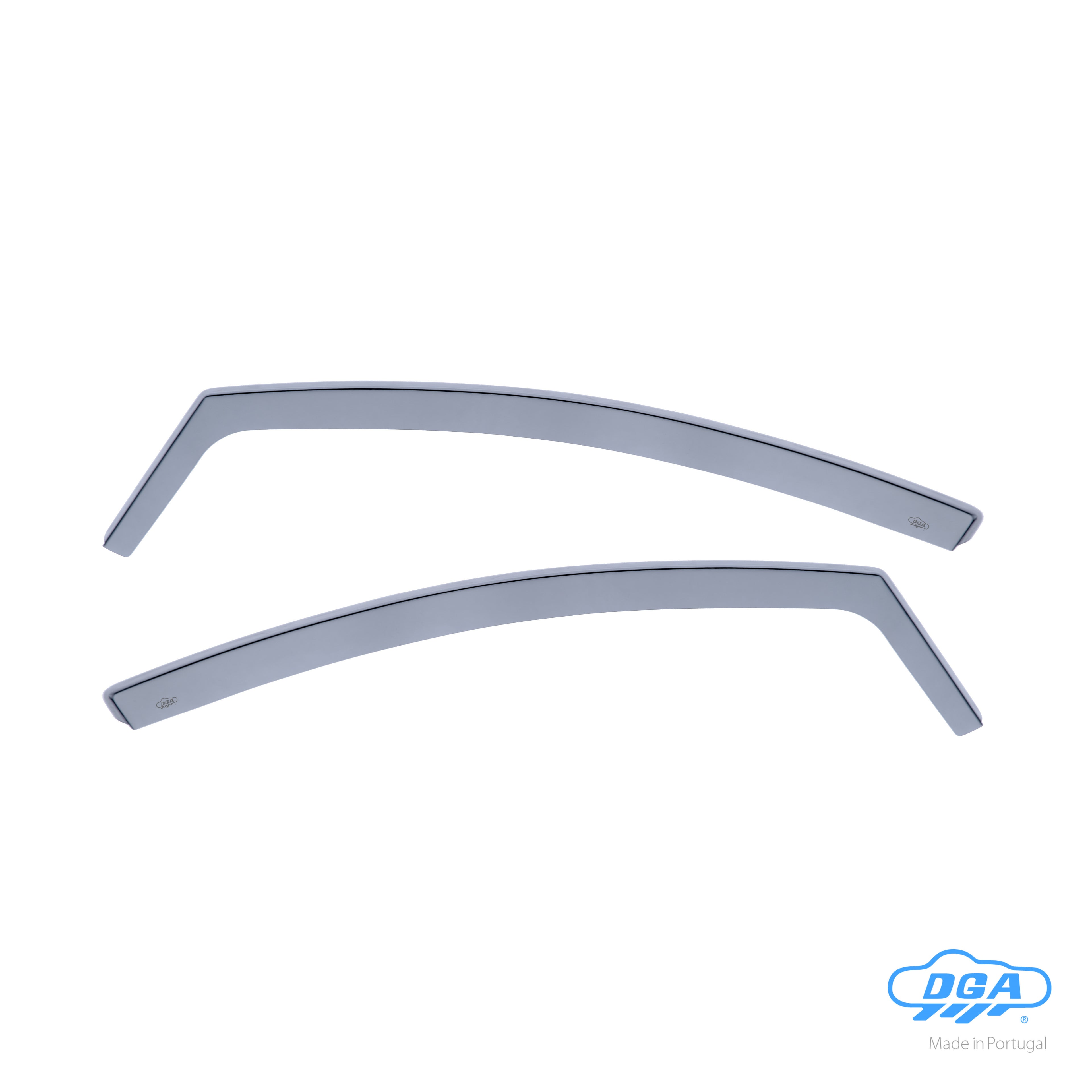 Set deflettori aria anteriori ad incastro, tipo lungo - compatibile per Kia Rio 5p (09/11>03/17)