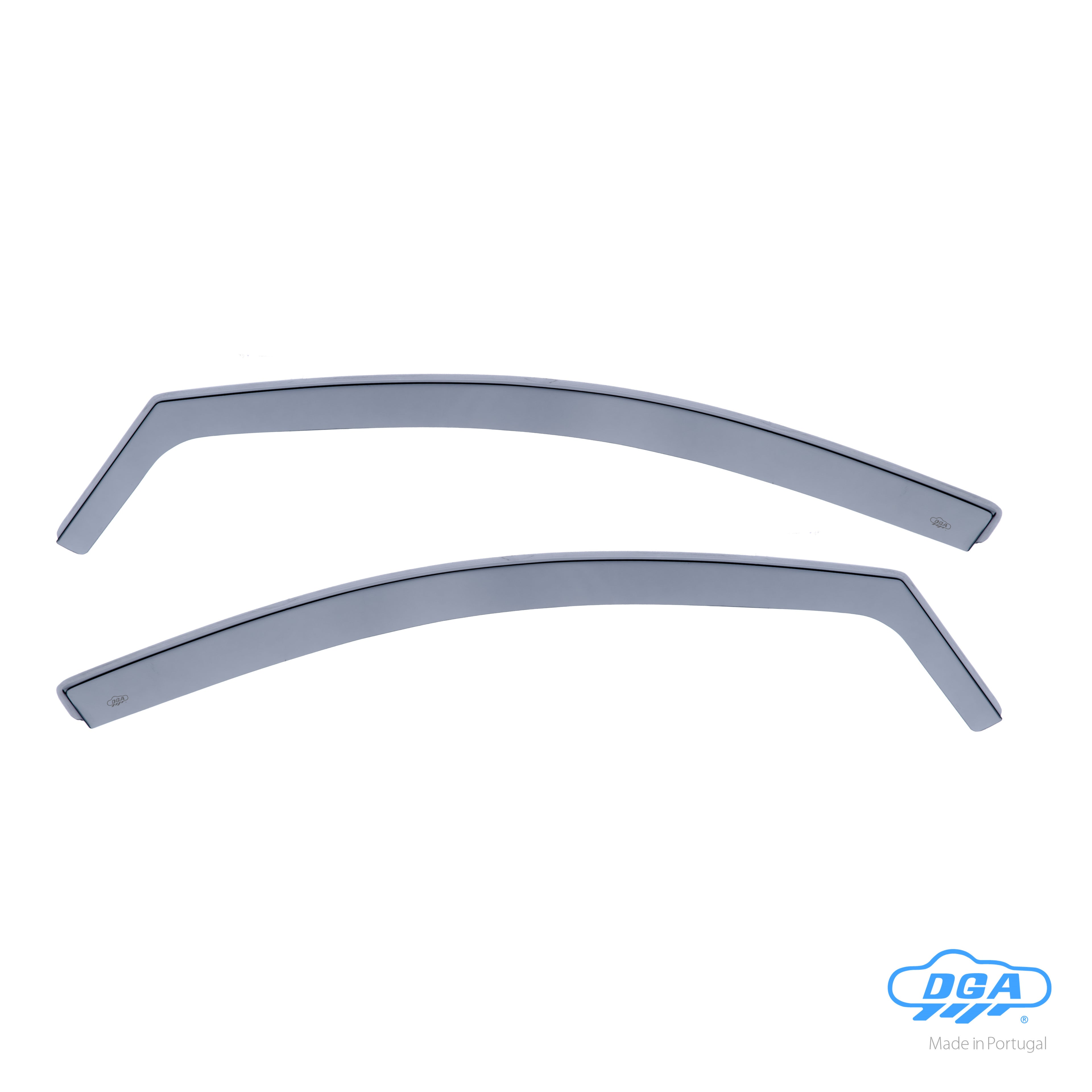Set deflettori aria anteriori ad incastro, tipo lungo - compatibile per Kia Picanto 3p (05/11>05/17)