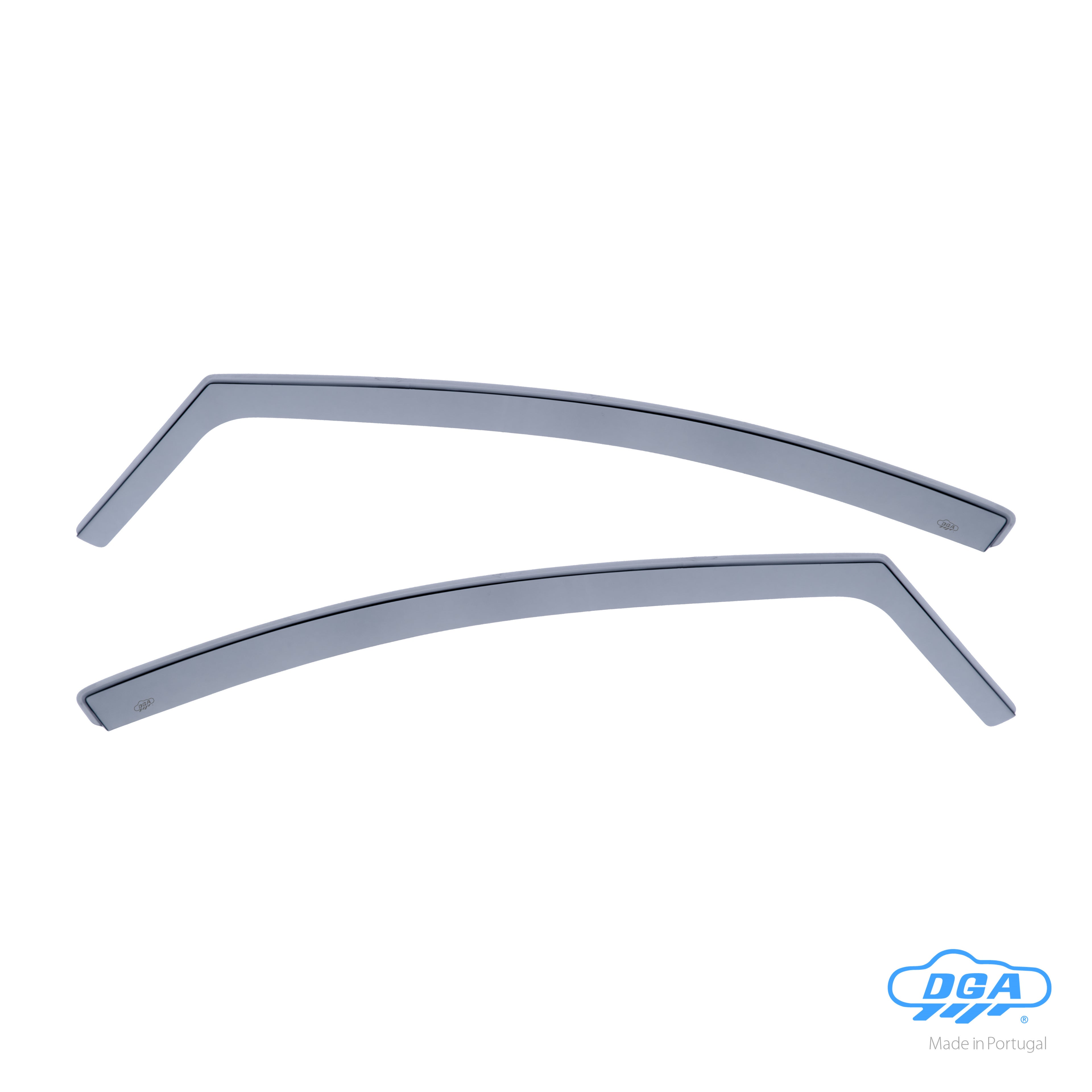 Set deflettori aria anteriori ad incastro, tipo lungo - compatibile per Kia Cee'd 5p (05/12>09/18) - Kia Cee'd Sportswagon (09/12>09/18)