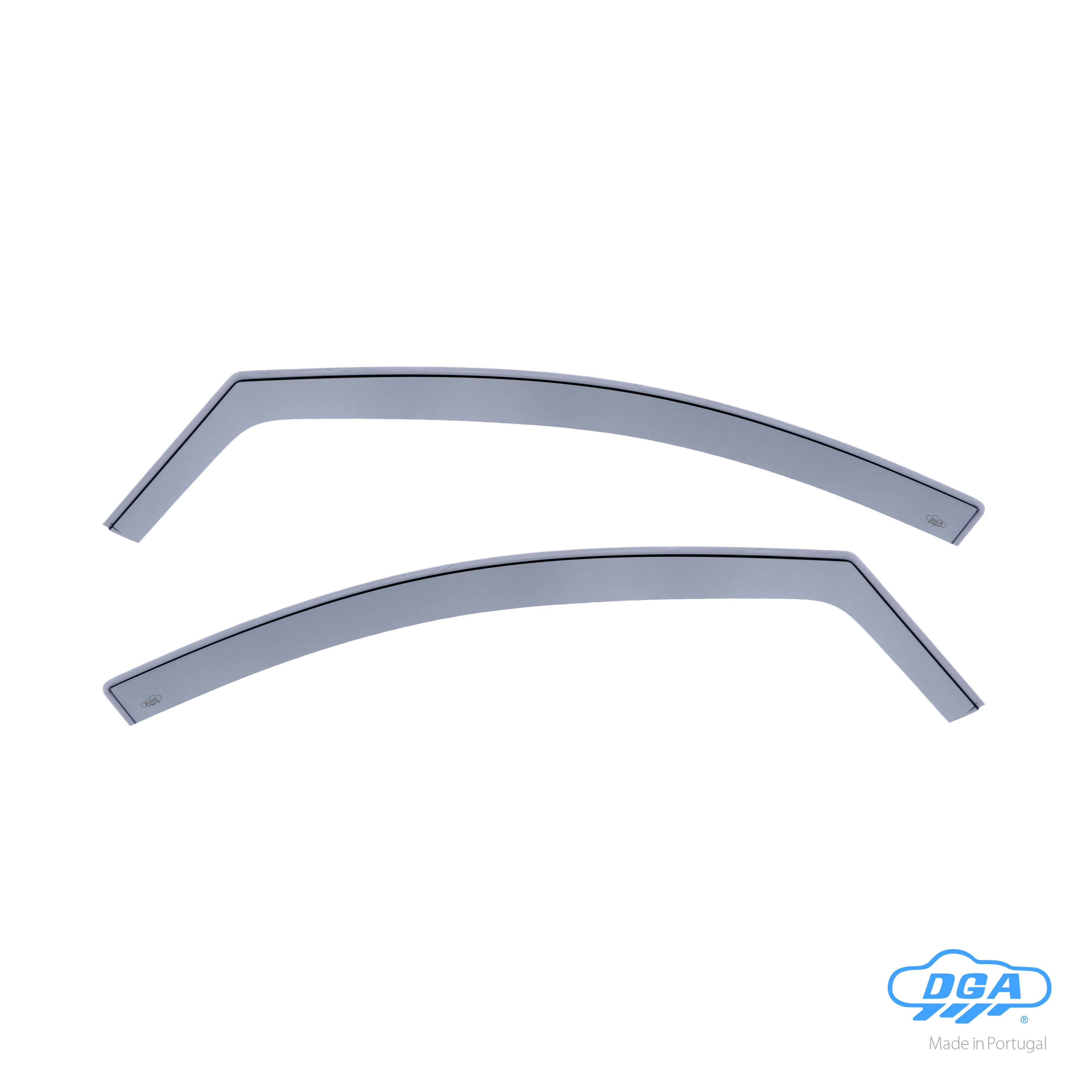 Set deflettori aria anteriori ad incastro, tipo lungo - compatibile per Kia Sportage (03/16>11/21)