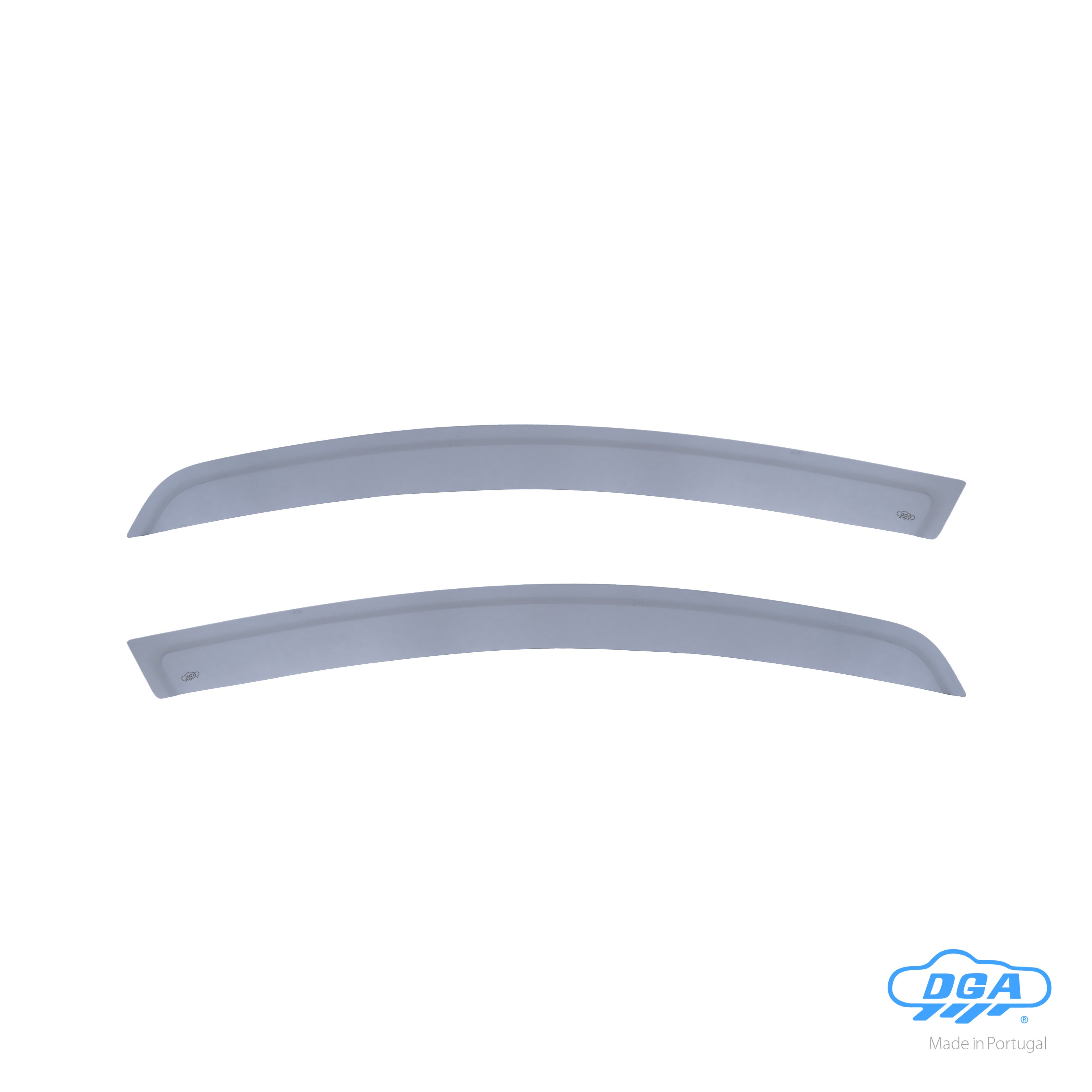 Set deflettori aria anteriori adesivi - compatibile per Opel Corsa D 5p (09/06>11/14) - Opel Corsa E 5p (12/14>08/19)