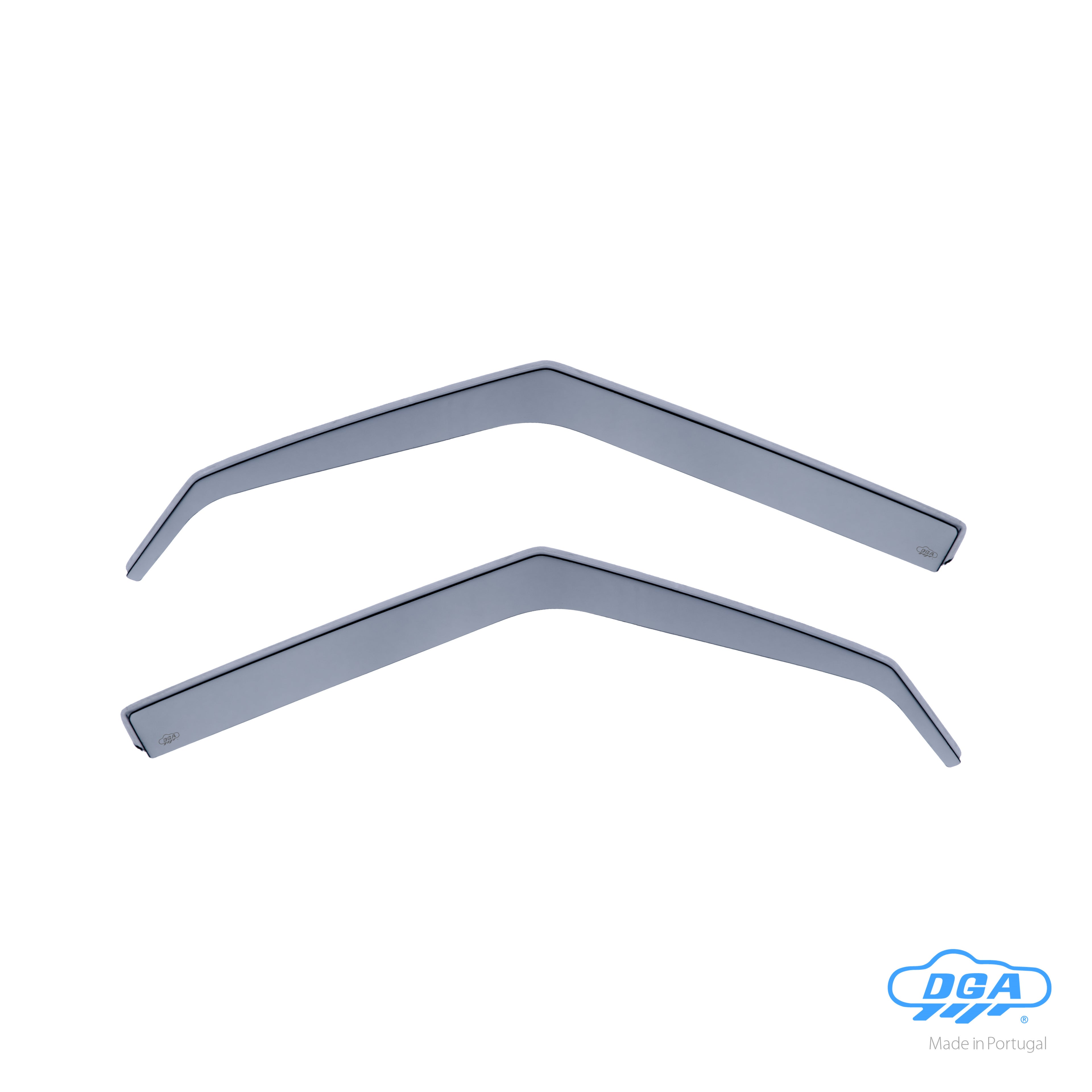 Set deflettori aria anteriori ad incastro, tipo lungo - compatibile per Lancia Delta (01/81>07/93)