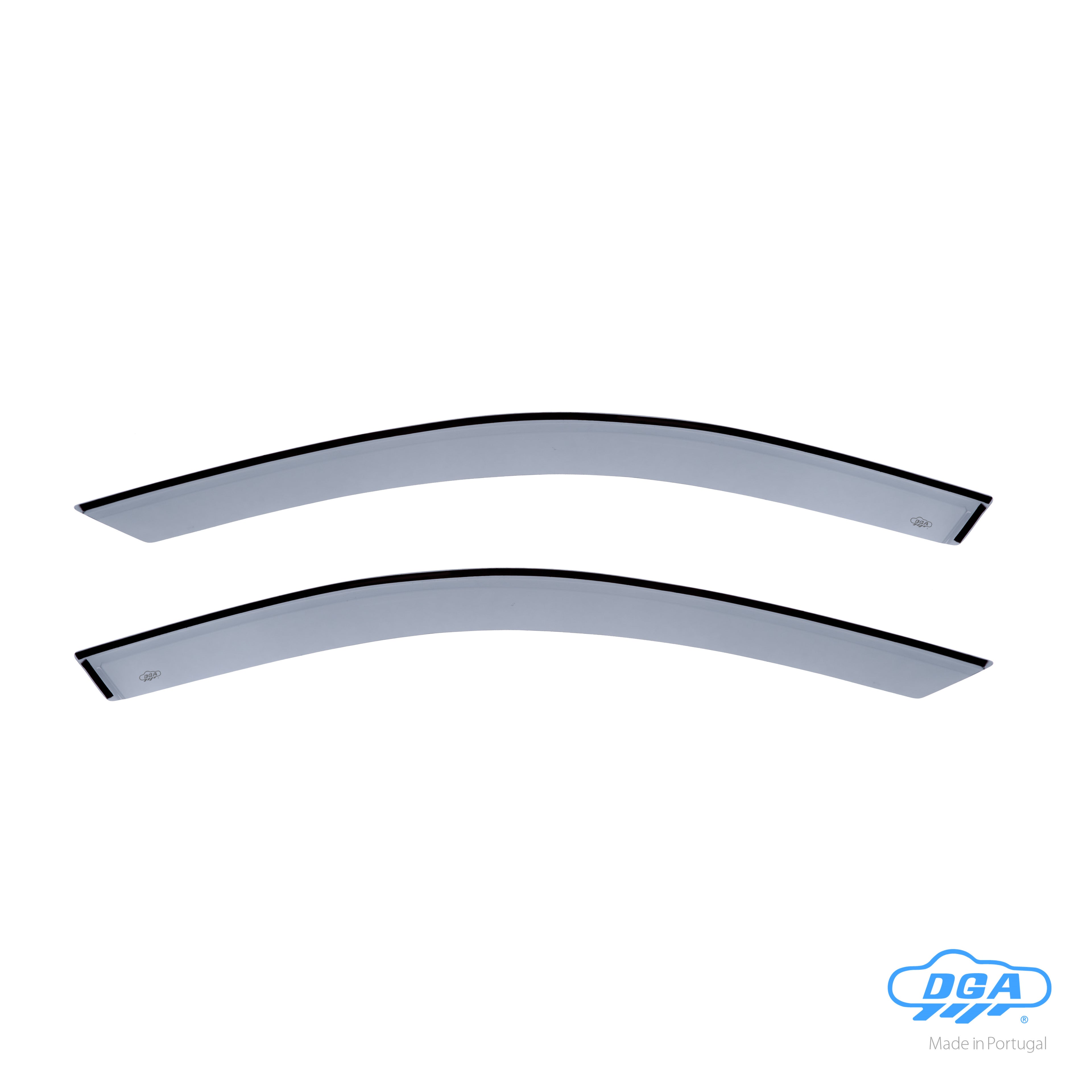 Set deflettori aria anteriori adesivi - compatibile per Skoda Octavia 5p (02/09>02/13) - Skoda Octavia Wagon (02/09>04/13)