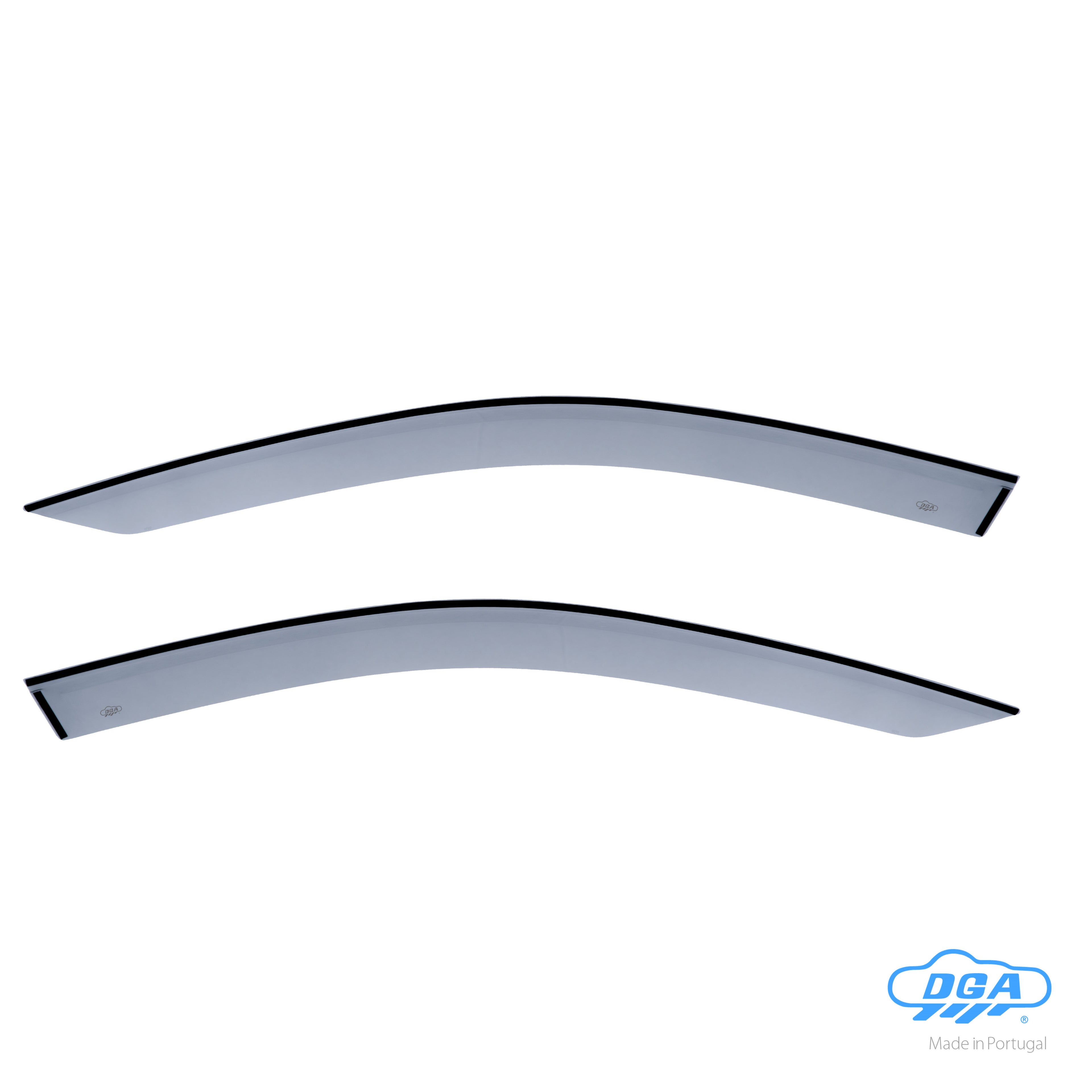 Set deflettori aria anteriori adesivi - compatibile per Skoda Octavia 5p (03/13>05/20) - Skoda Octavia Wagon (05/13>05/20)