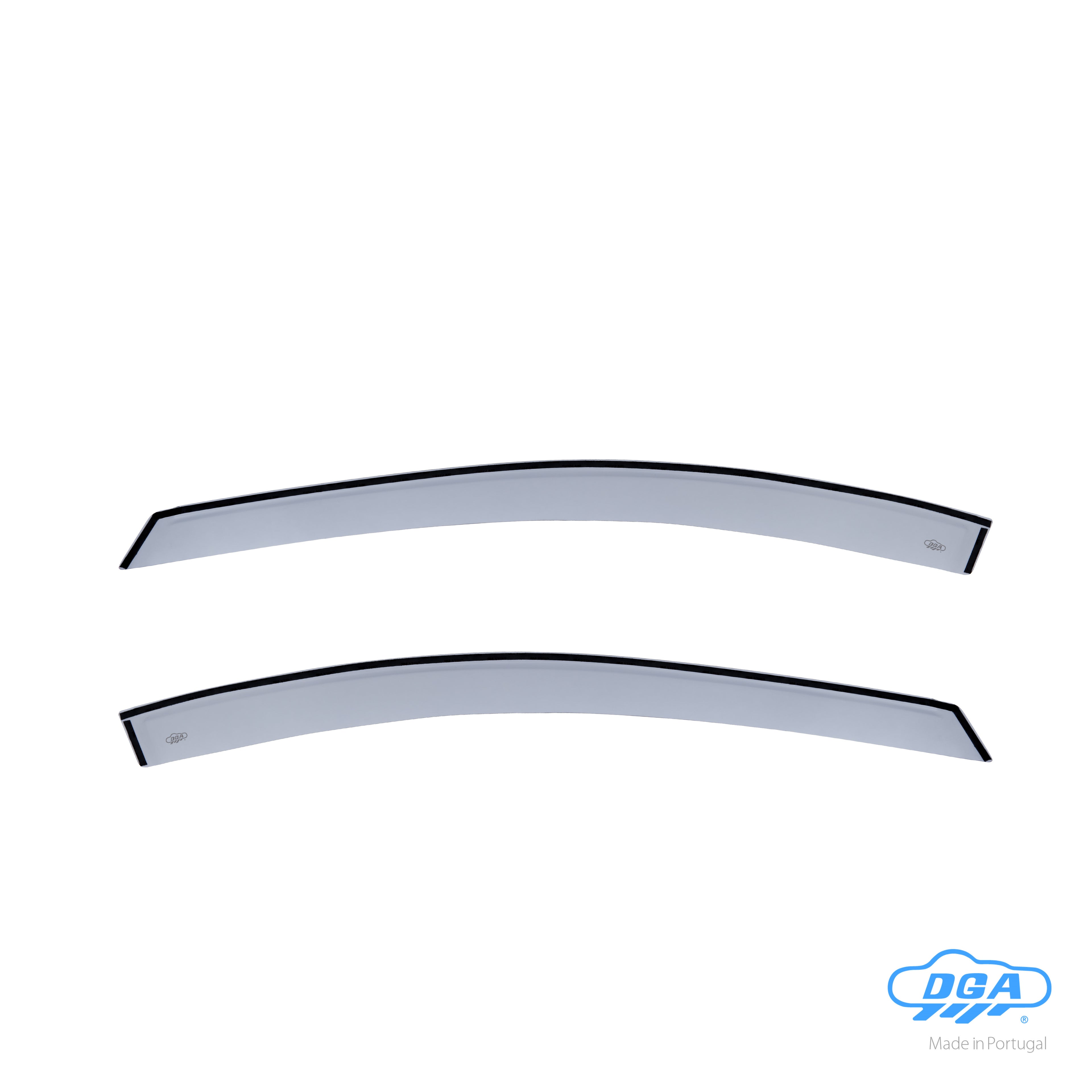 Set deflettori aria anteriori adesivi - compatibile per Toyota Prius 5p (03/04>06/09)