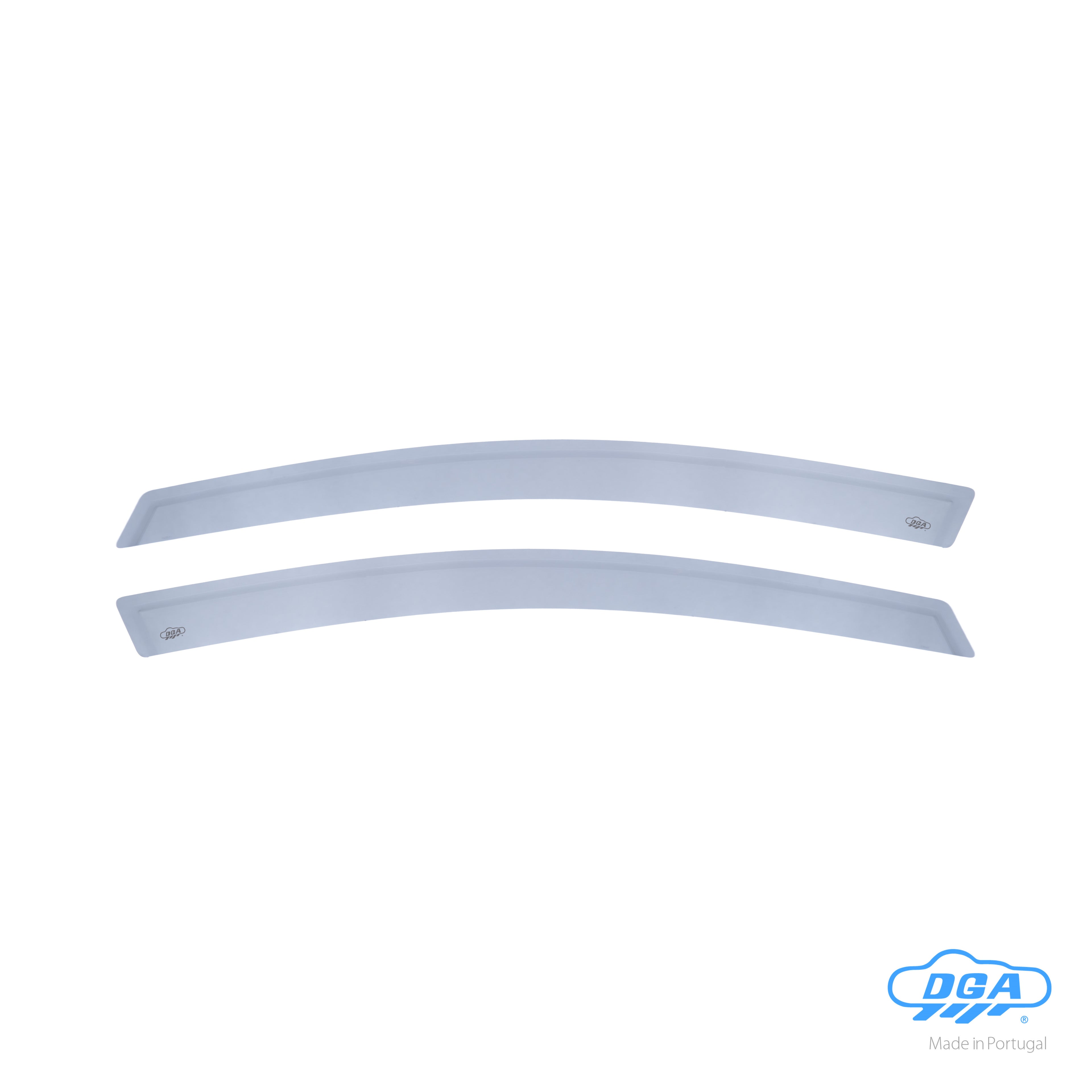 Set deflettori aria anteriori adesivi - compatibile per Toyota Avensis 4p (04/09>03/19) - Toyota Avensis Wagon (04/09>03/19)
