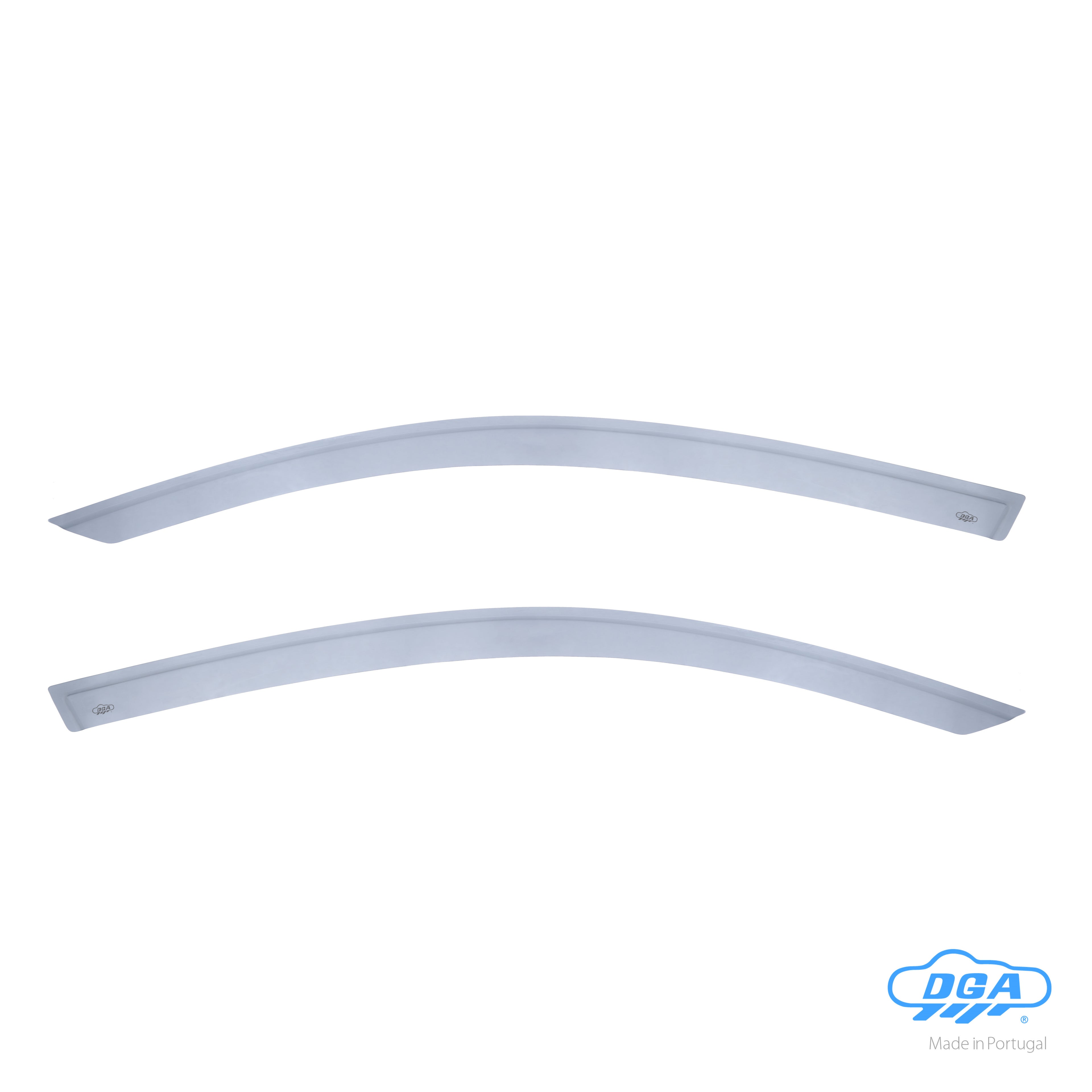 Set deflettori aria anteriori adesivi - compatibile per Volkswagen Golf VI 3p (11/08>10/12)