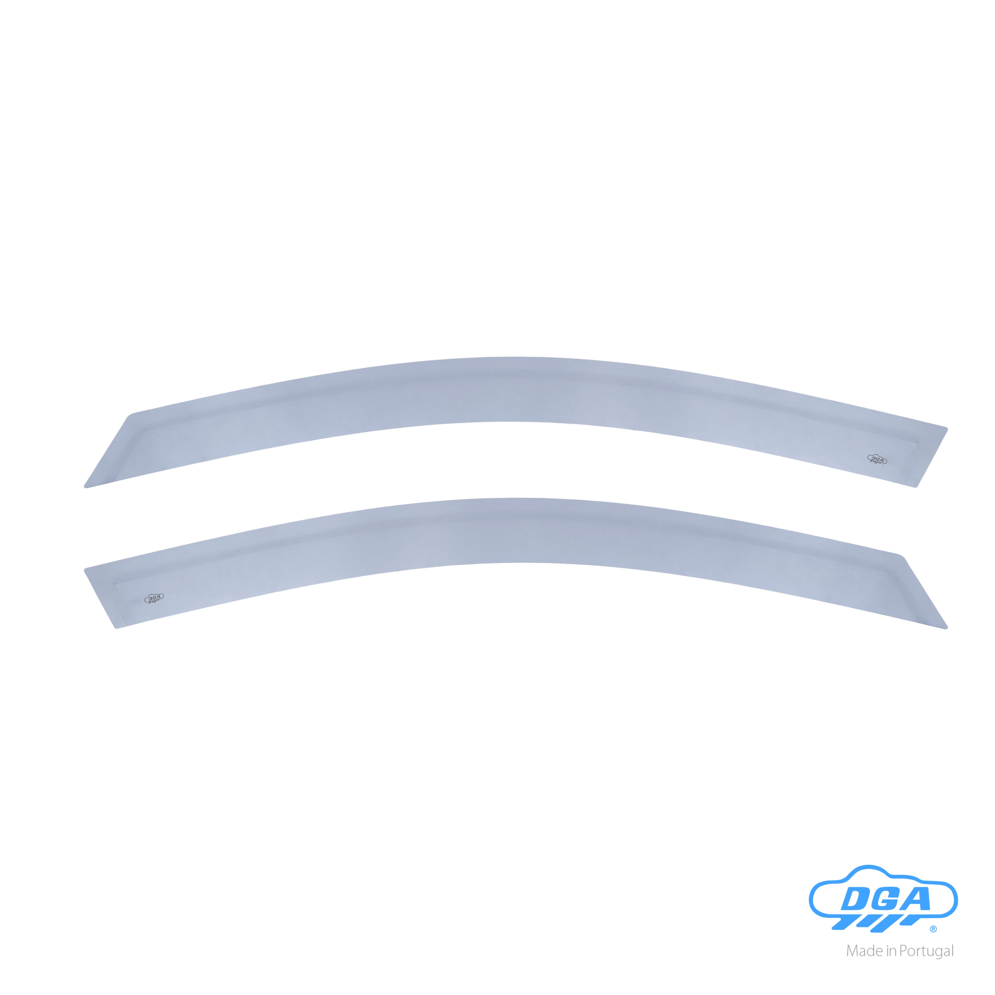 Set deflettori aria anteriori adesivi - compatibile per Volkswagen Golf VII 5p (11/12>12/19) - Volkswagen Golf VII Variant (10/13>05/20)