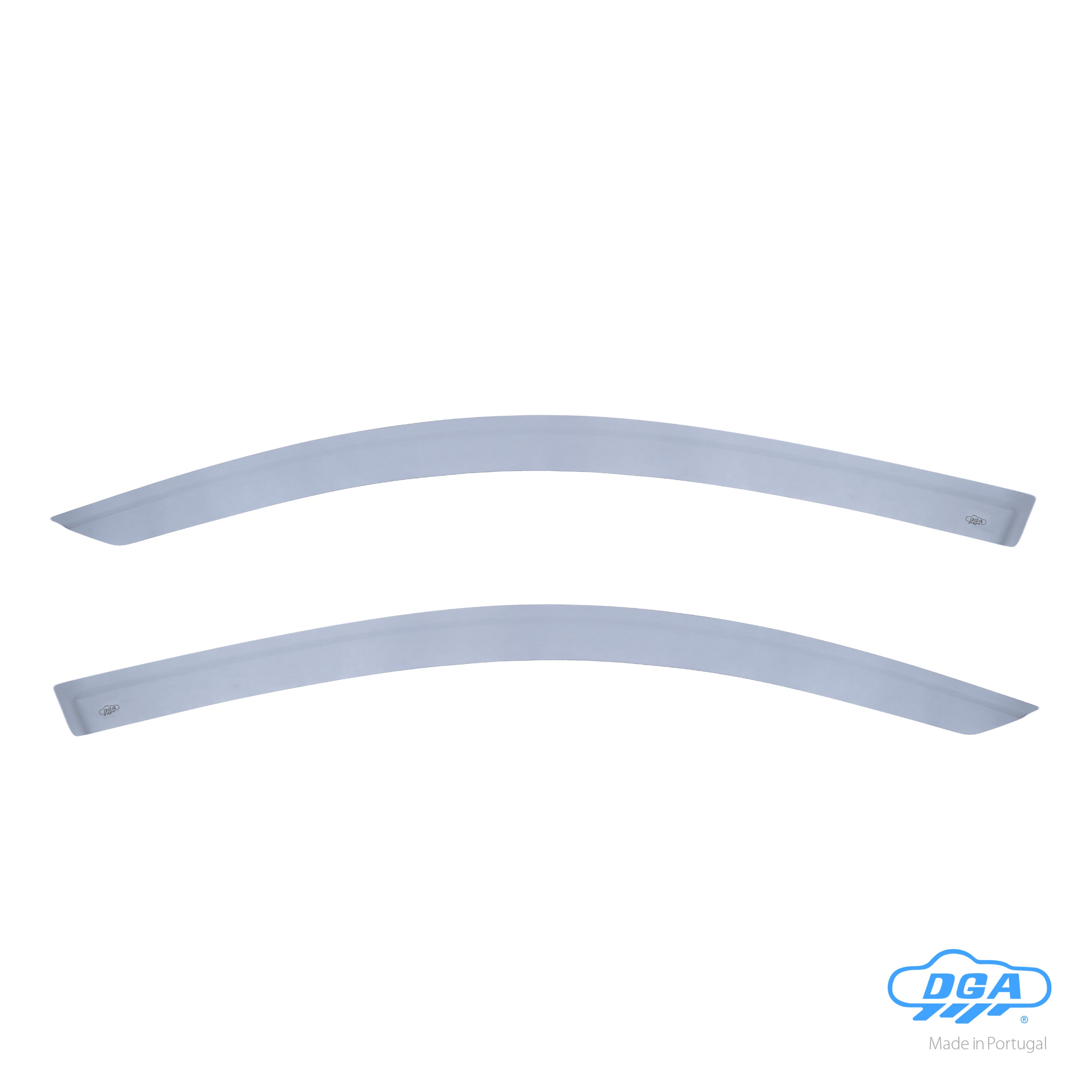 Set deflettori aria anteriori adesivi - compatibile per Volvo C30 (10/06>03/13)