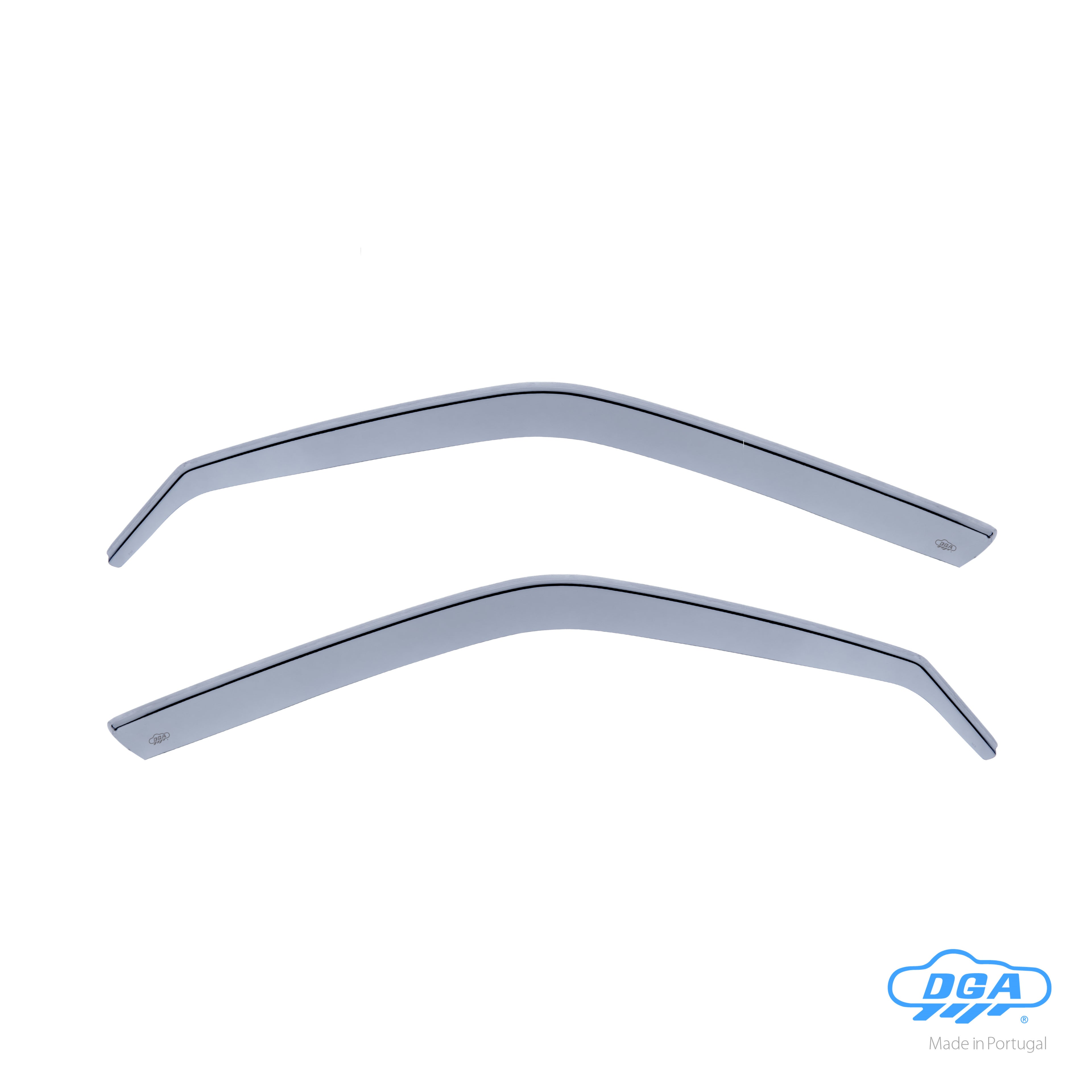 Set deflettori aria anteriori ad incastro, tipo lungo - compatibile per Mazda Demio (11/98>03/03)