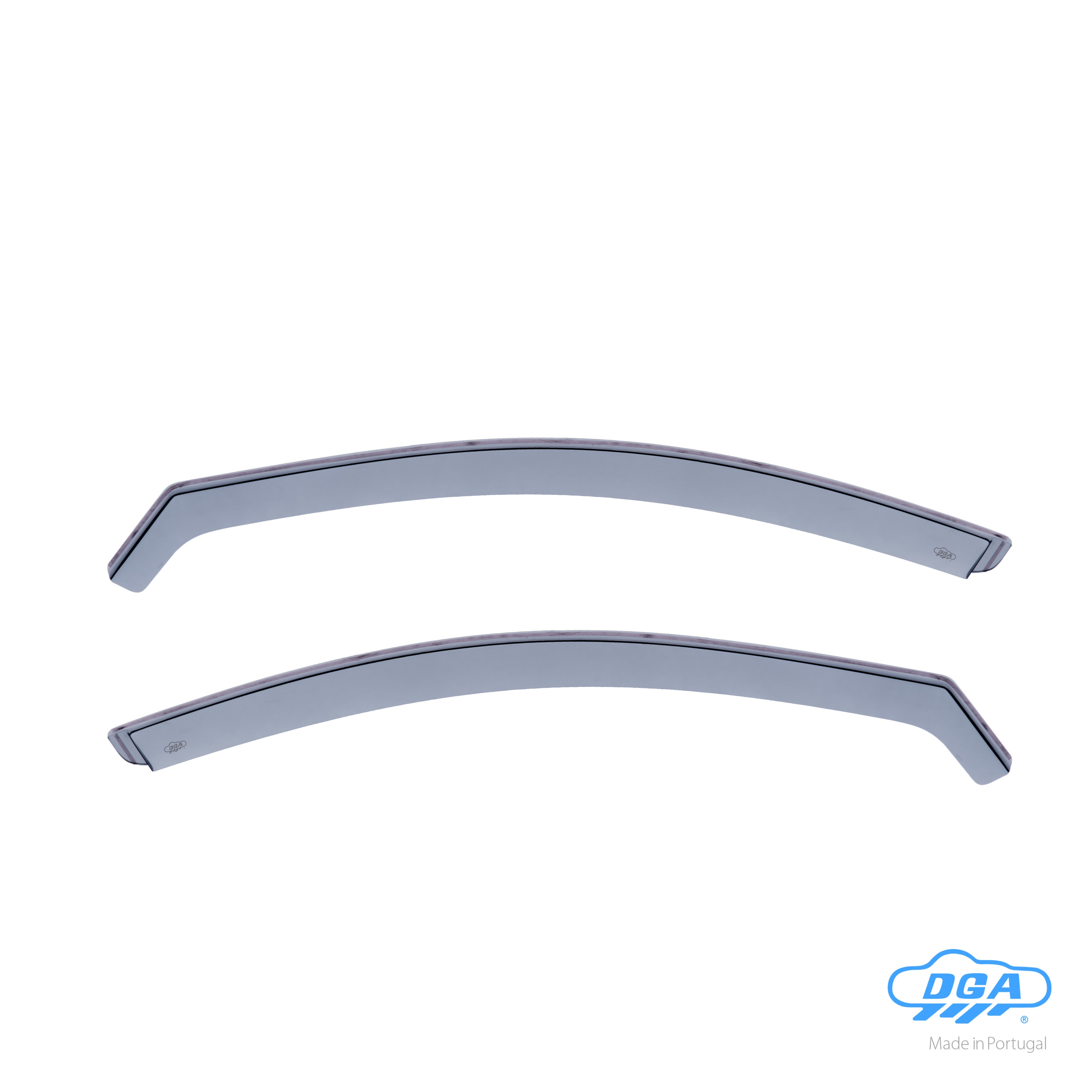 Set deflettori aria anteriori ad incastro, tipo lungo - compatibile per Mazda CX-3 (06/15>09/22)