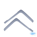 Set deflettori aria anteriori ad incastro, tipo lungo - compatibile per Mercedes Sprinter (01/95>05/06)